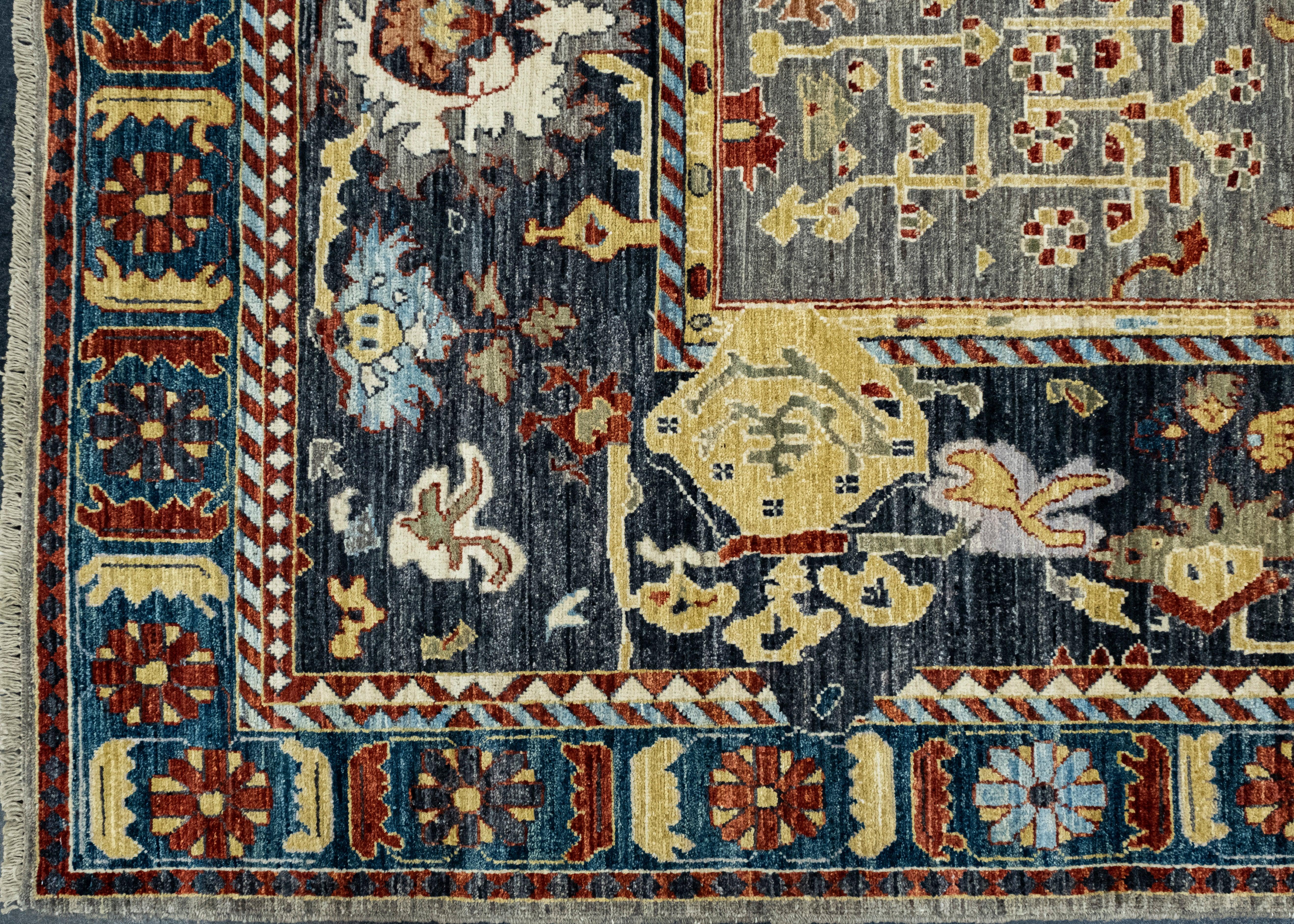 Annodato a mano Oriental Hand Knotted Rug 8'11