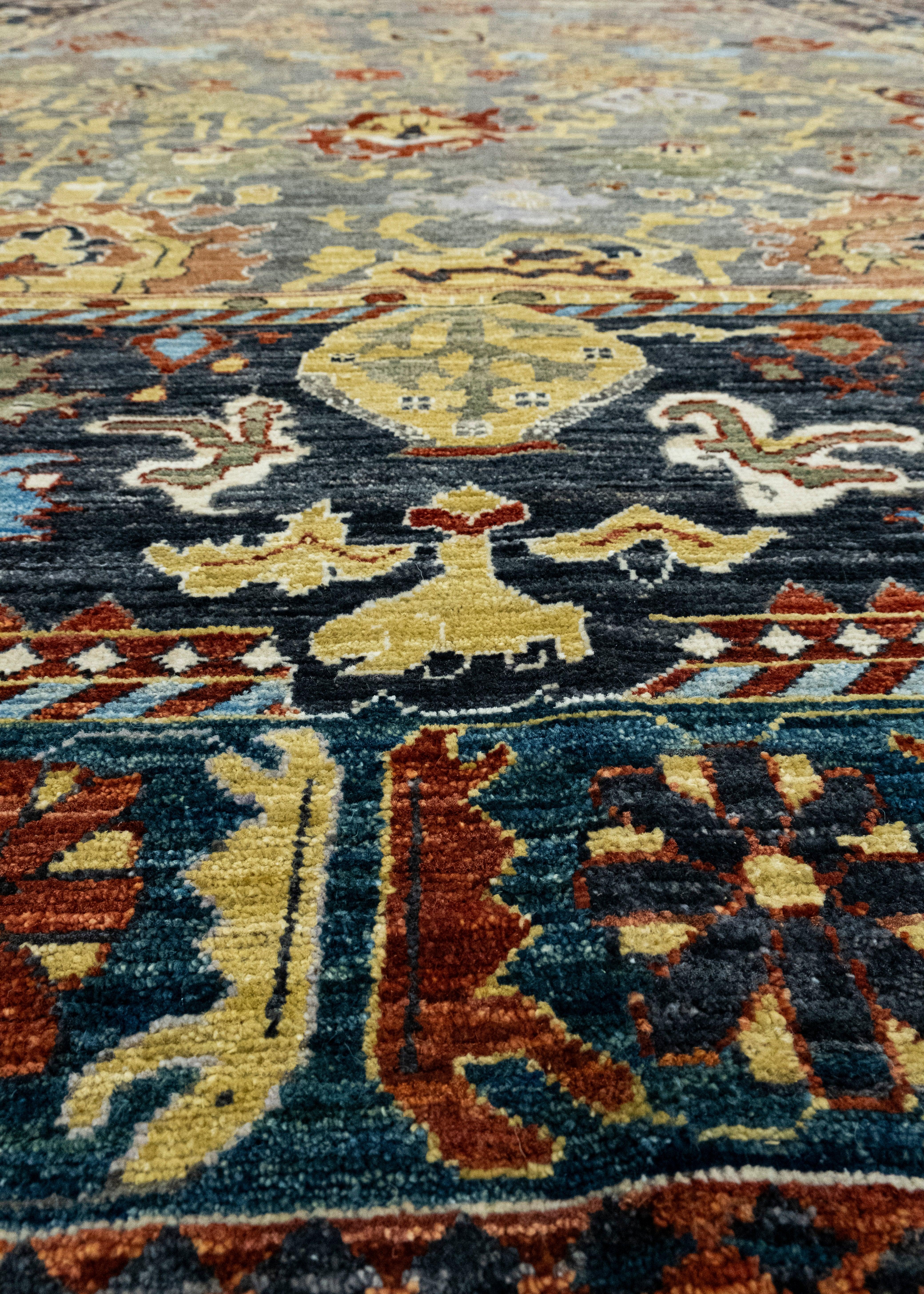 Oriental Hand Knotted Rug 8'11