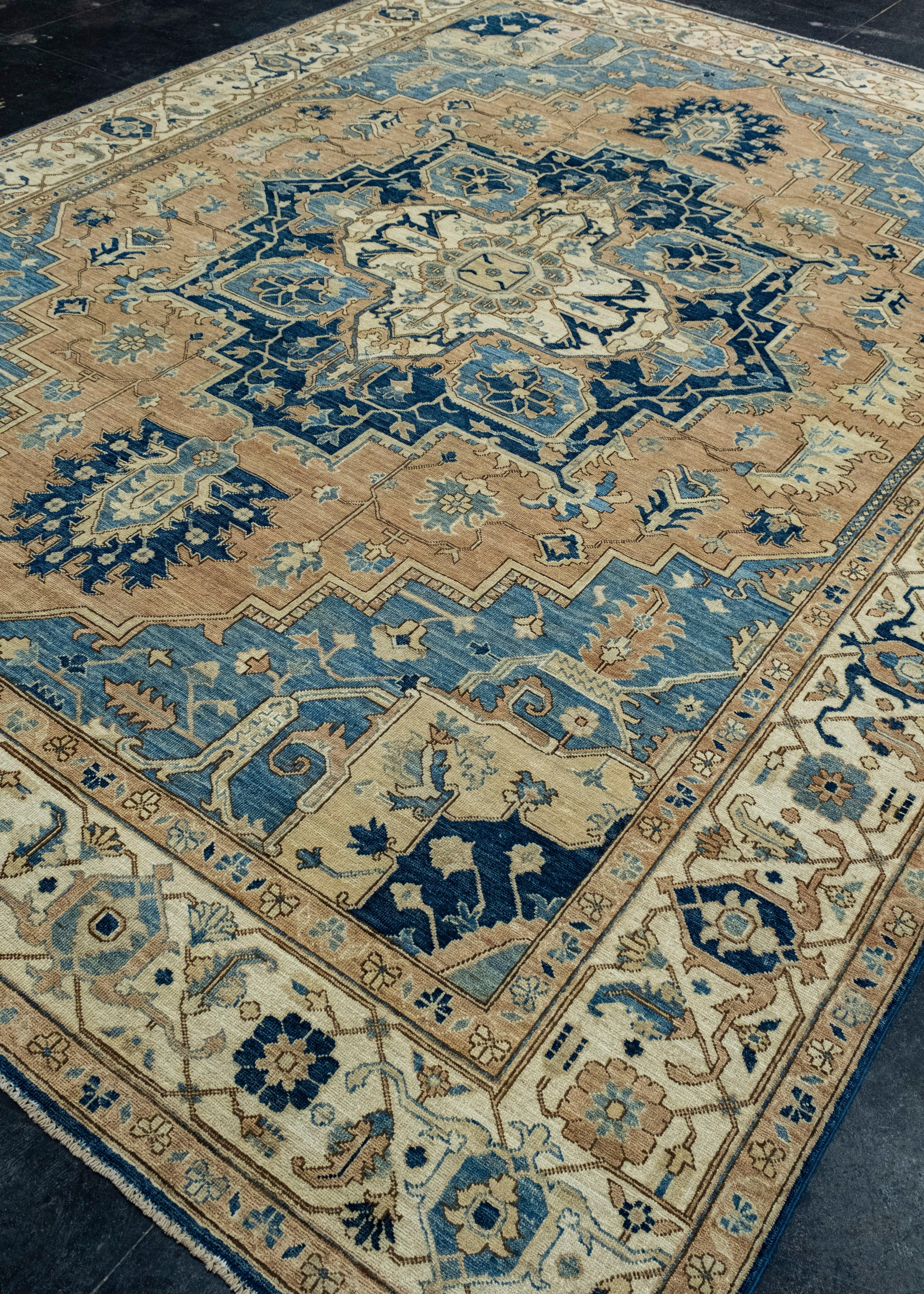 Turco Oriental Hand Knotted Rug 9' x 11'9