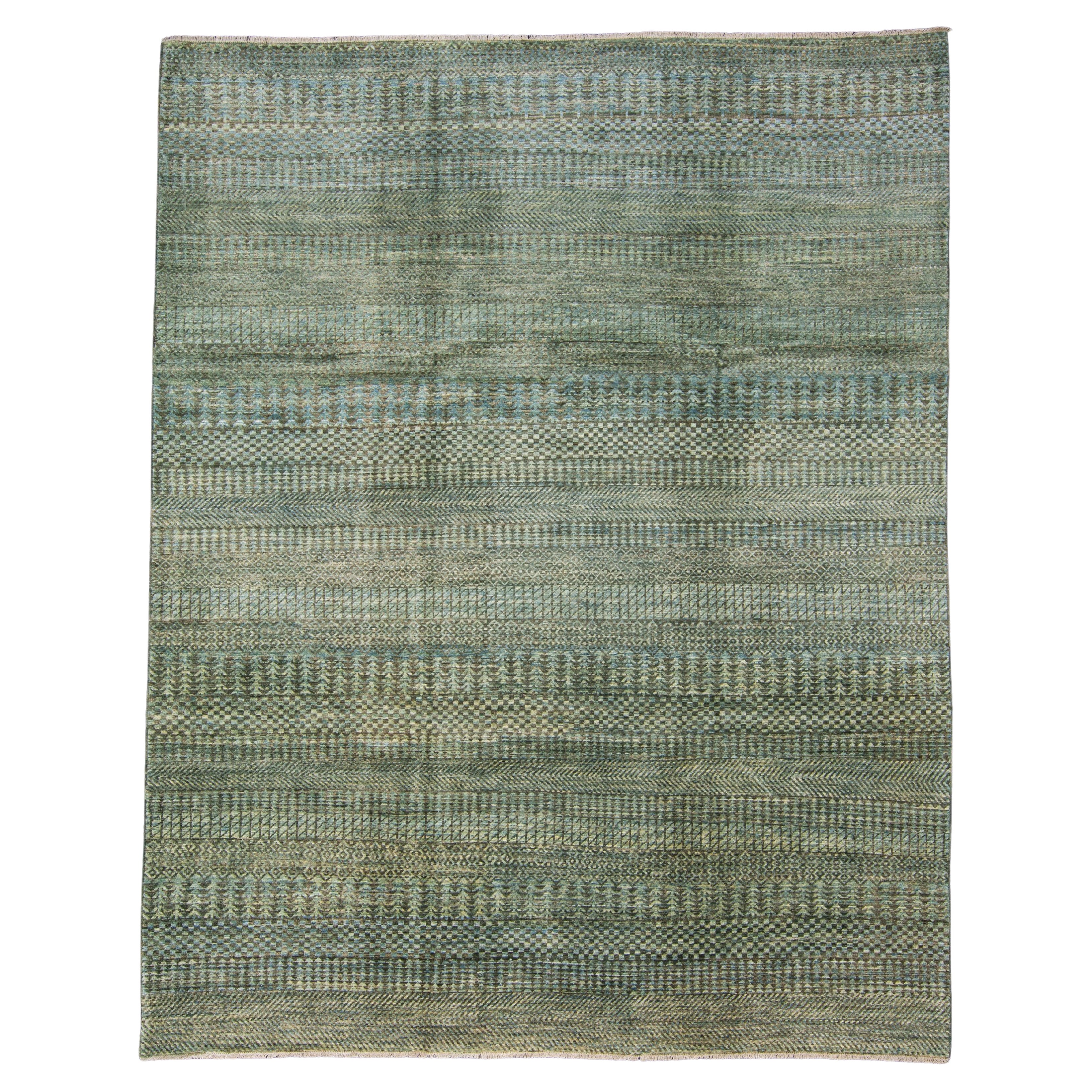 Oriental Hand Knotted Rug 9'1" x 11'8" #AS-8008