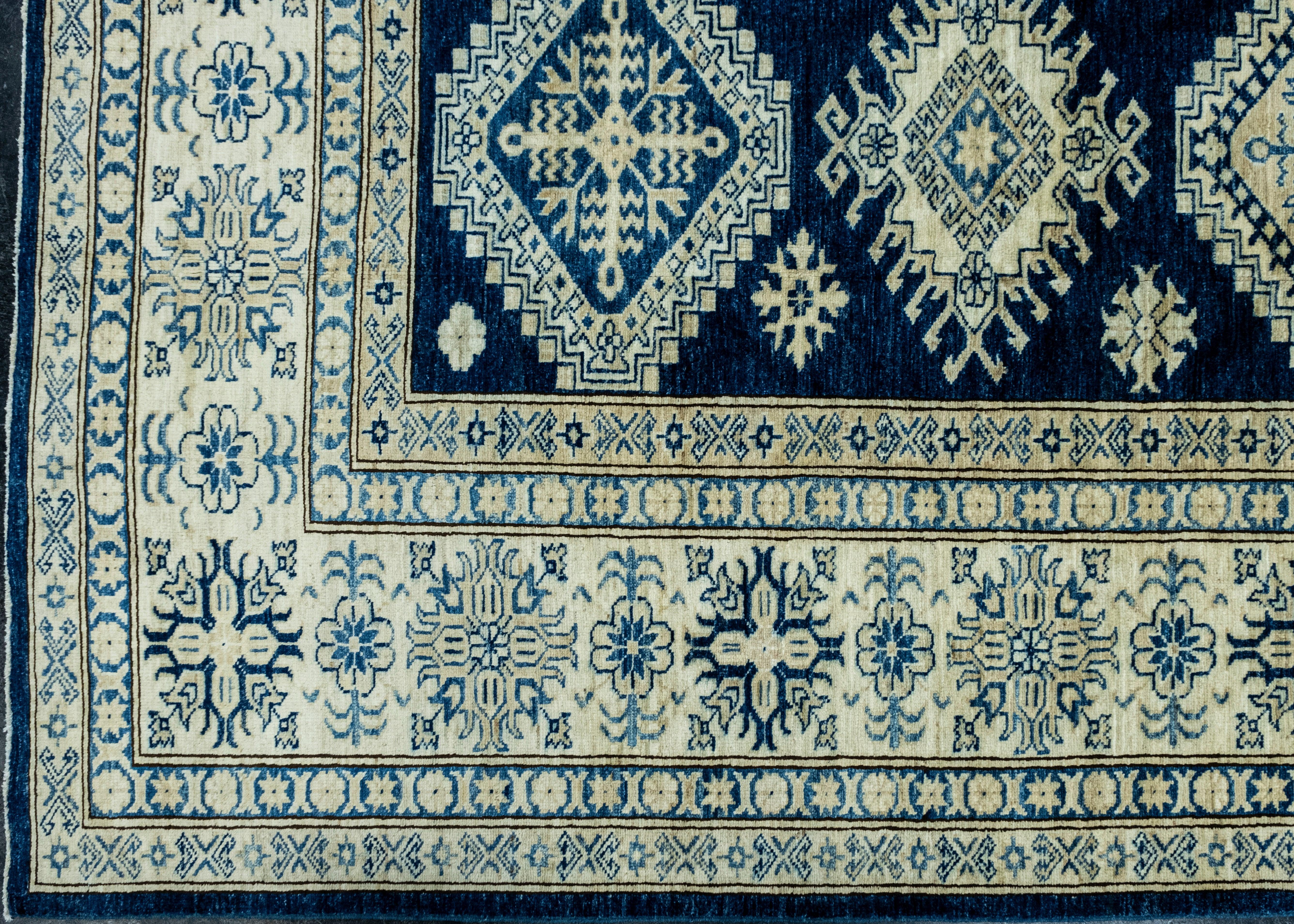Annodato a mano Oriental Hand Knots Rugs 9'2