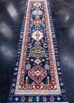 Oriental Hand Knotted Runner Rug 2'8" x 10'1" #AR-9006
