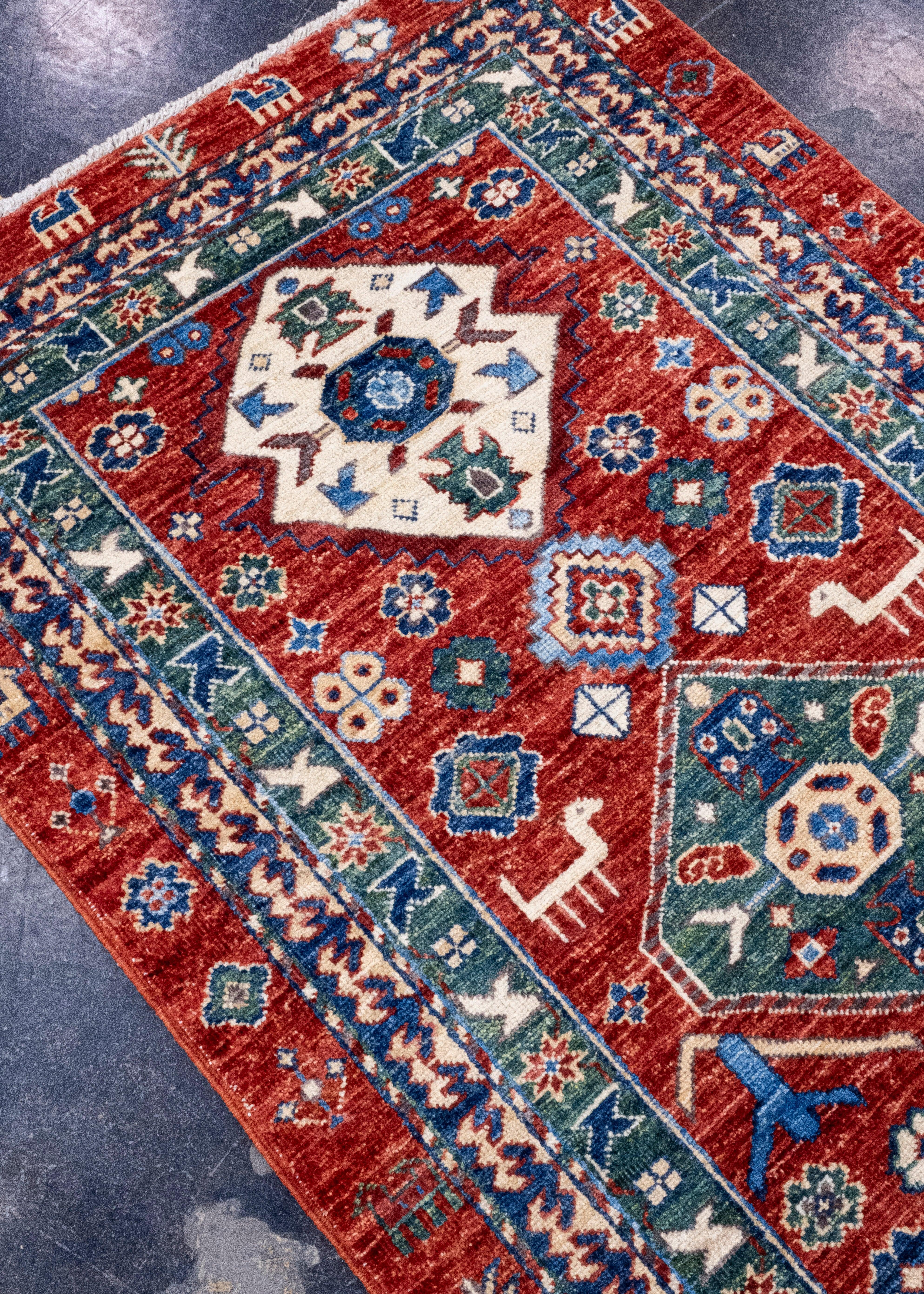 Oriental Hand Knots Rugs 2'8