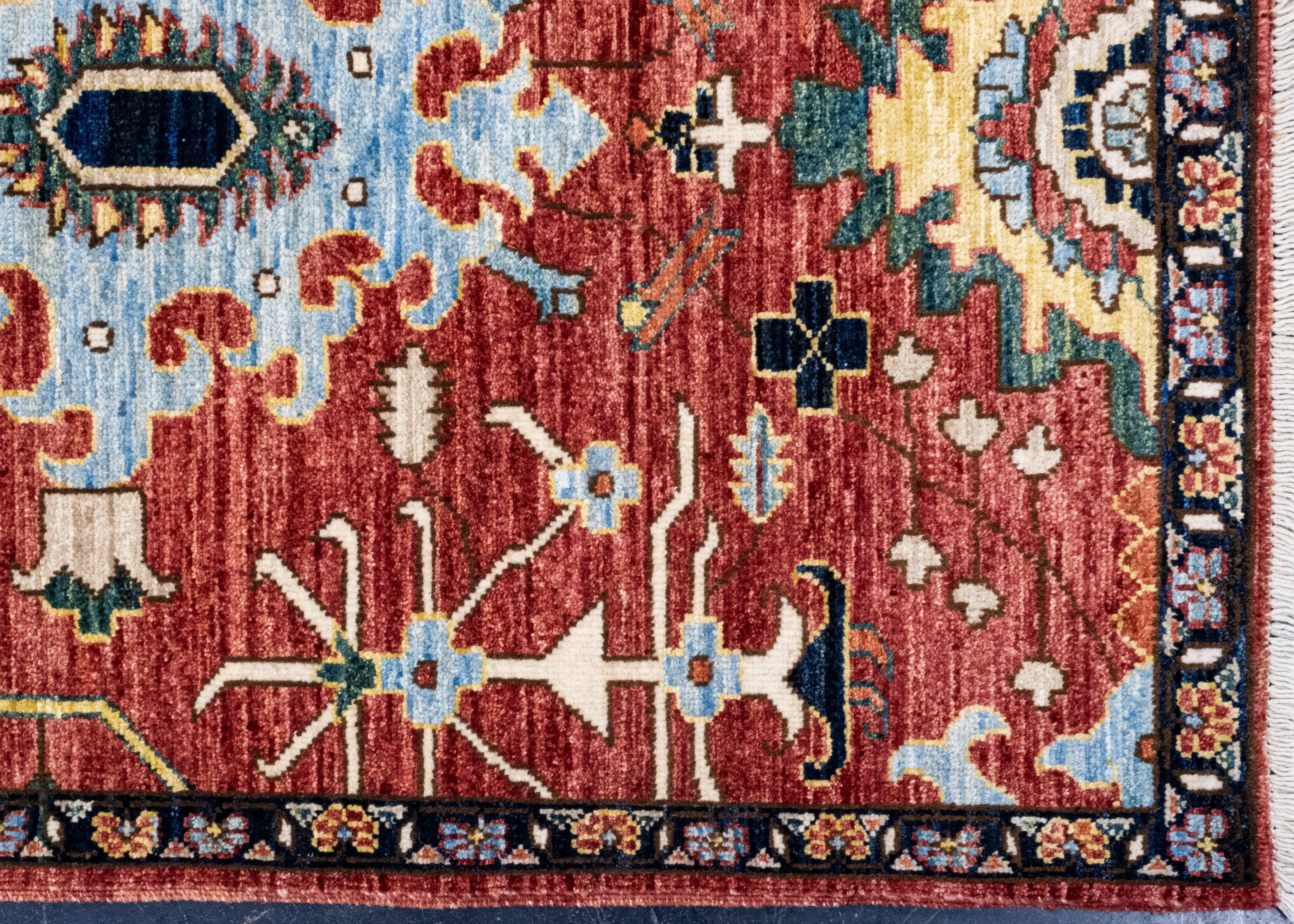 Hand-Knotted Oriental Hand Knotted Runner Rug 2'9