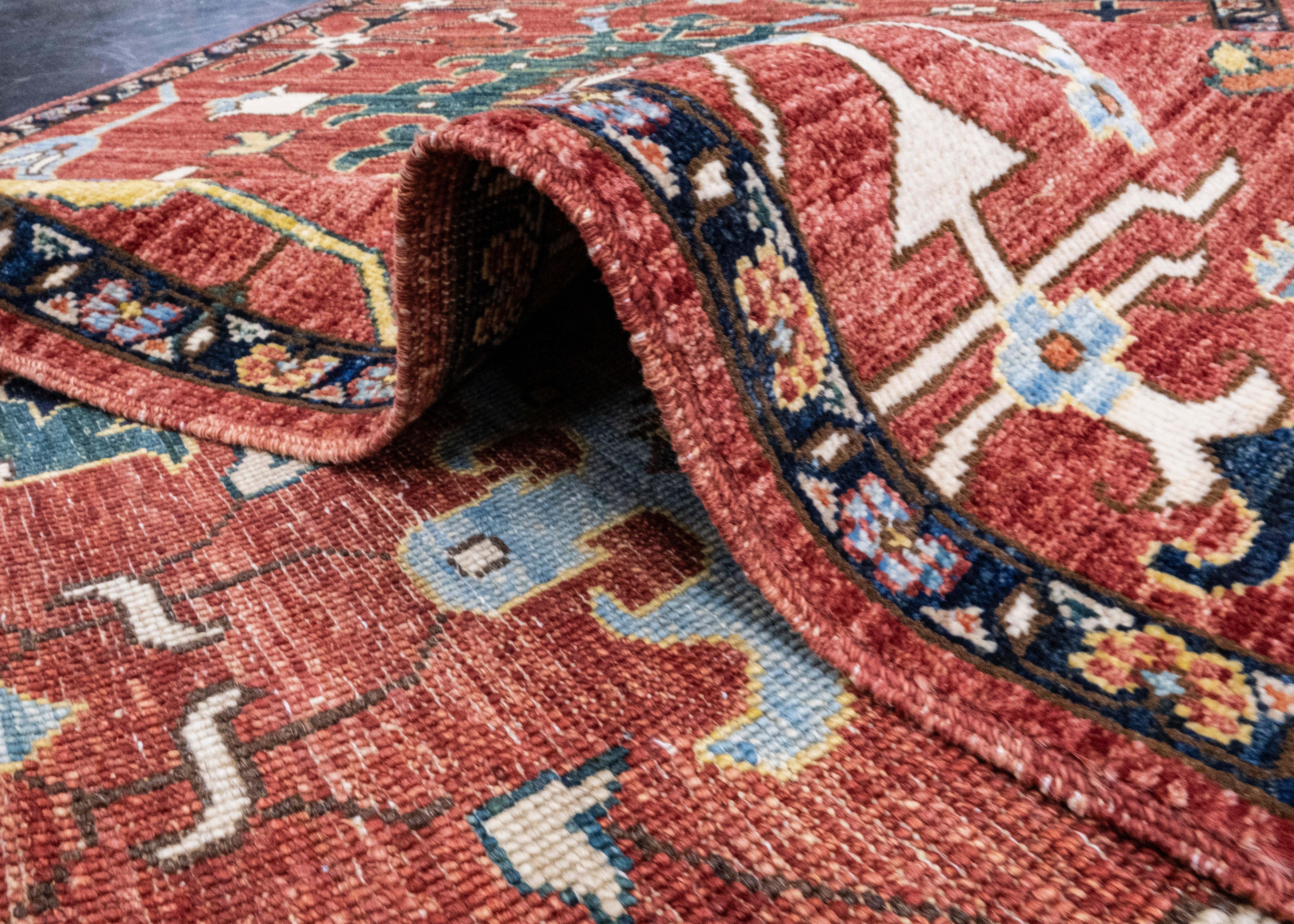 Oriental Hand Knotted Runner Rug 2'9