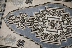 Orientalischer handgeknüpfter türkischer Miniteppich 1'11" x 3' #45