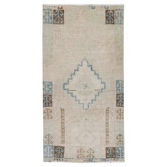 Orientalischer handgeknüpfter türkischer Miniteppich 1'8" x 3'4" #22