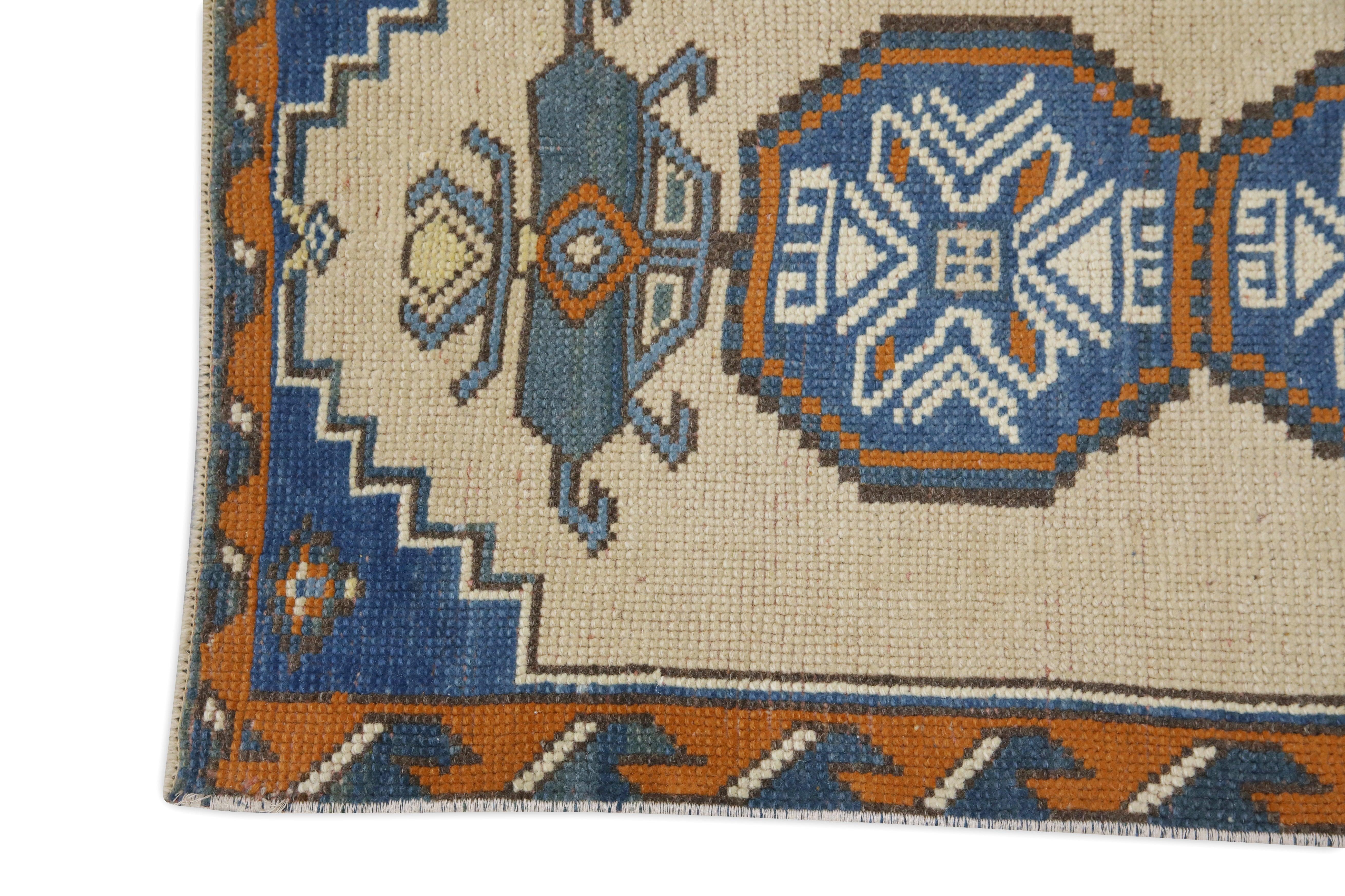 Hand-Knotted Oriental Hand Knotted Turkish Mini Rug 2' x 3'10
