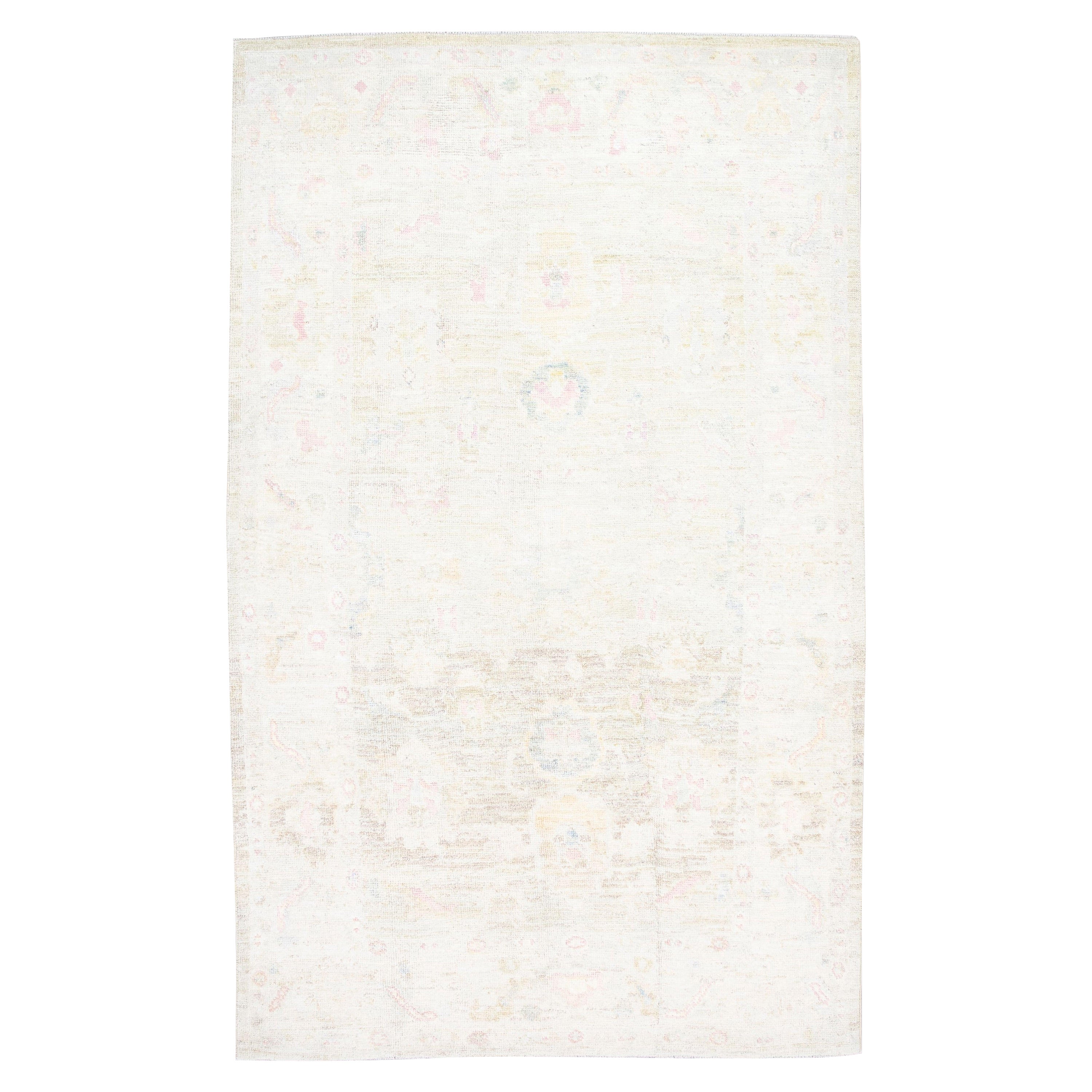 Orientalischer handgeknüpfter türkischer moderner Teppich 5'8" x 8'11" #3065