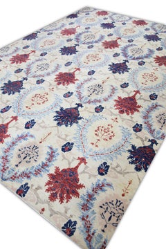 Oriental Hand Knotted Turkish Modern Rug 8'9" x 12' #PK1