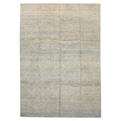 Orientalischer handgeknüpfter türkischer moderner Teppich 9'10" x 13'10" #M-1020
