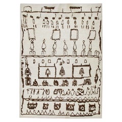Orientalischer handgeknüpfter türkischer moderner Tulu-Teppich 12' x 15'10" #6219