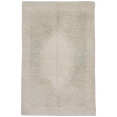 Orientalischer handgeknüpfter türkischer moderner Tulu-Teppich 5'3" x 8' #29