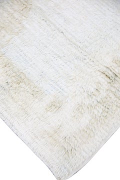 Oriental Hand Knots Rugs Turco Moderno Tulu 6'7" x 9'1" #30