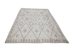 Oriental Hand Knots Rugs Turco Moderno 10'2" x 13'7" #6013