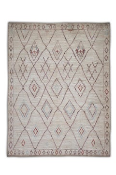 Oriental Hand Knotted Turkish Modern Rug 10'2" x 13'7" #6013