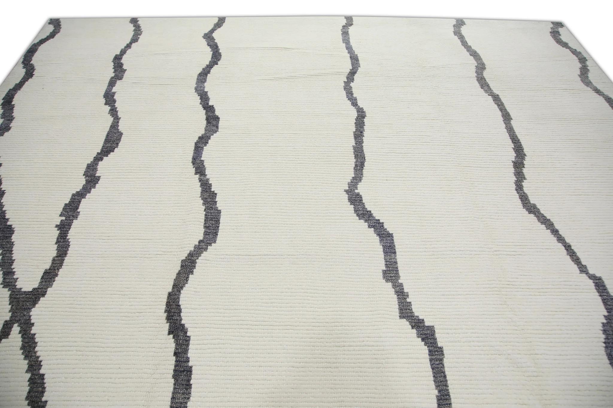 Alfombra Oriental Tulu Turca Anudada a Mano 11'6