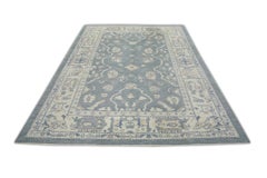Oriental Hand Knotted Turkish Oushak Rug 6'2" x 8'2" #6988