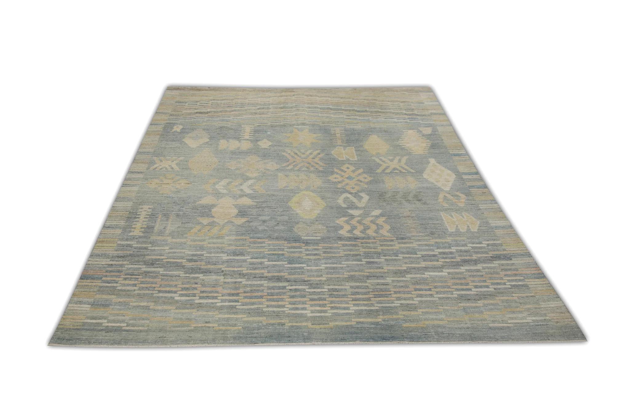 Oriental Hand Knotted Turkish Oushak Rug 7'11