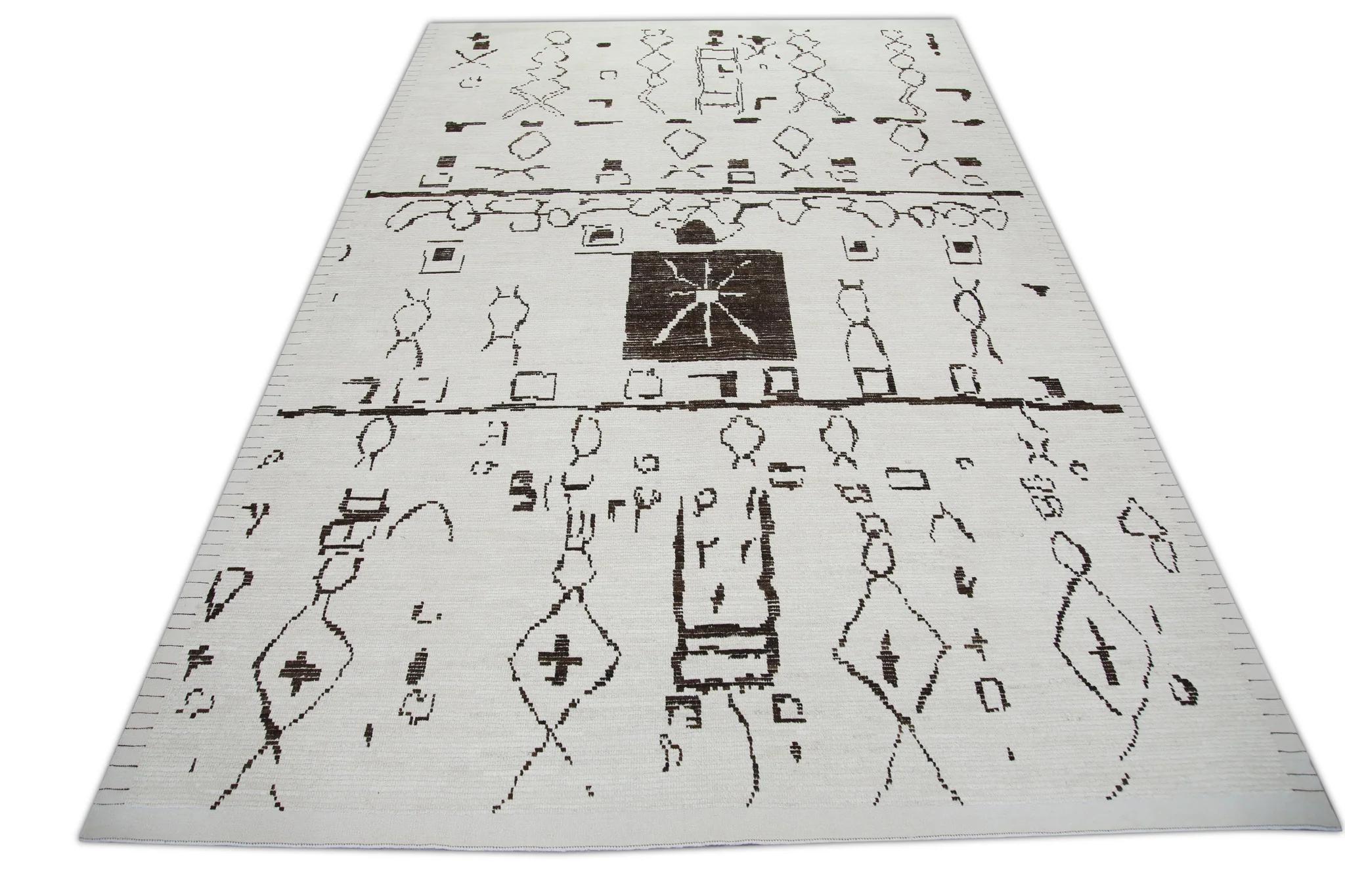 Orientalischer handgeknüpfter türkischer Tulu-Teppich 9'10