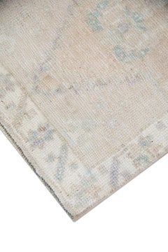 Orientalischer handgeknüpfter türkischer Teppich 1'4" x 3'1" #24