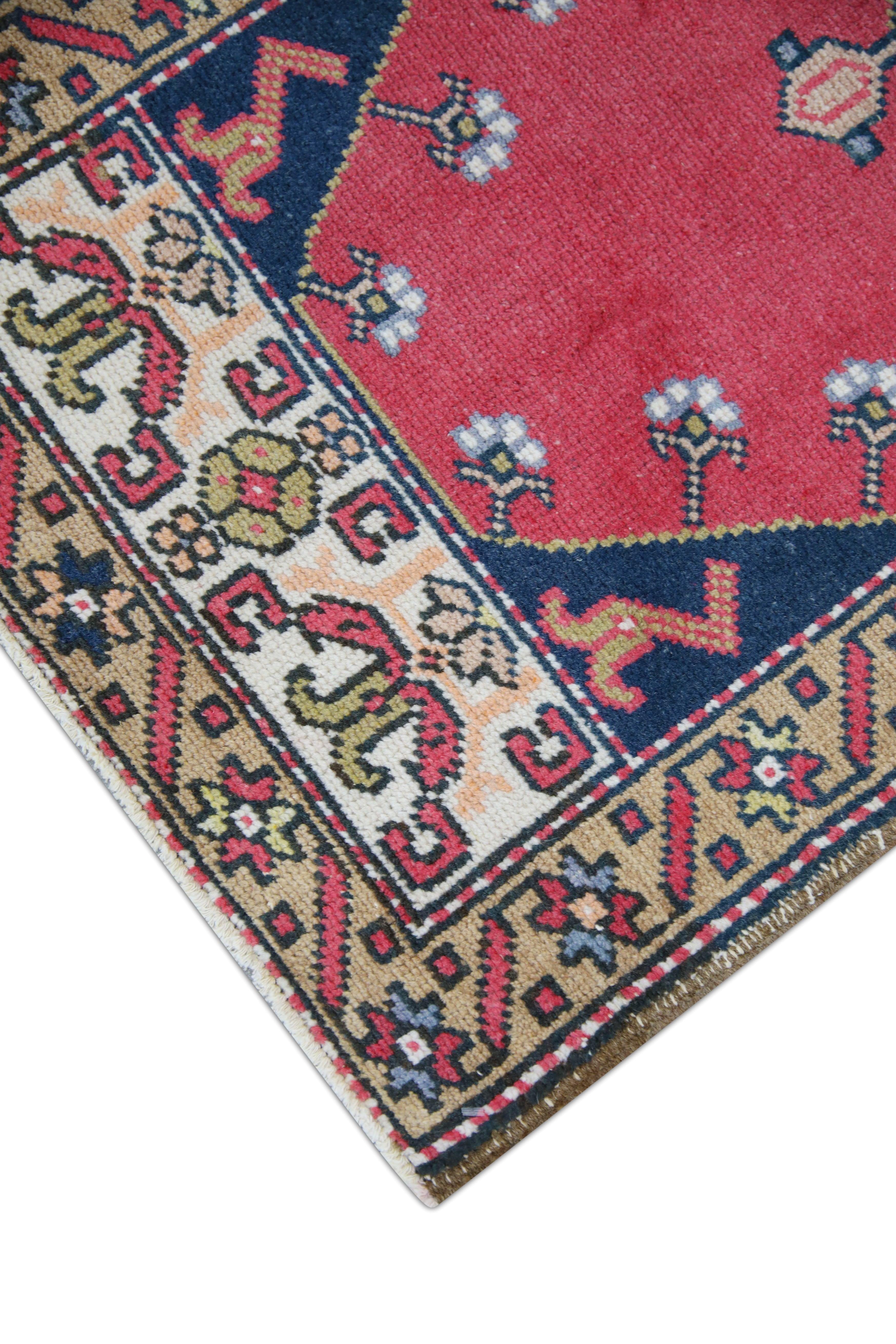 Oriental Hand Knotted Turkish Rug 1'9