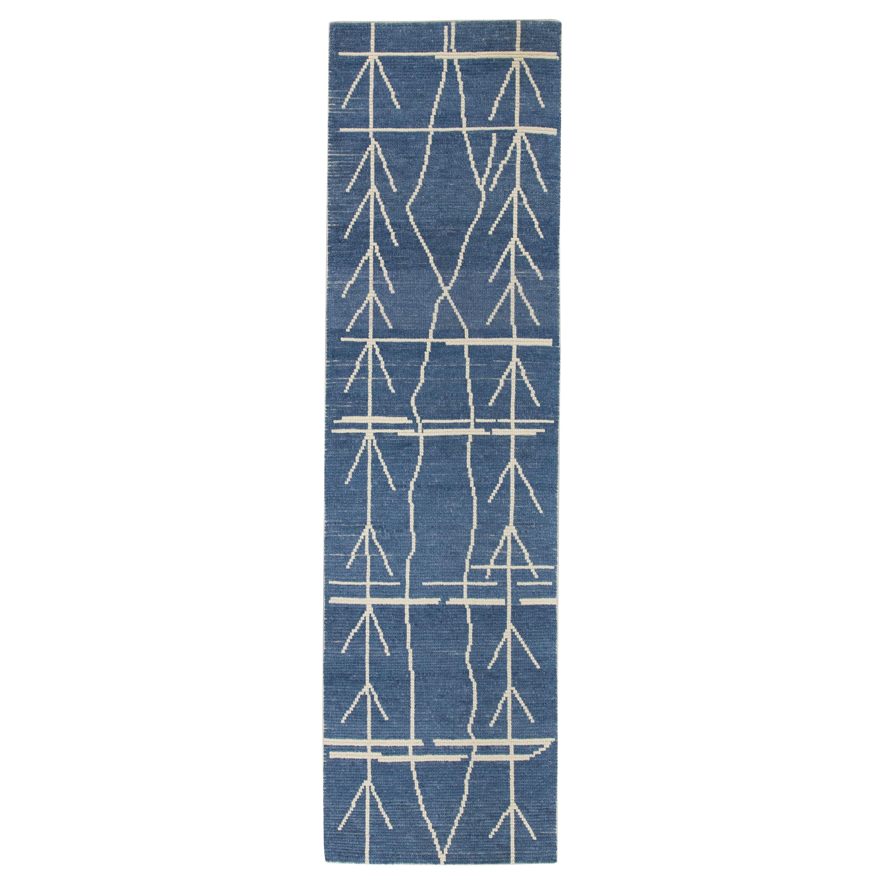 Alfombra Oriental Tulu Turca Anudada a Mano 2'10" x 10'2" #6917