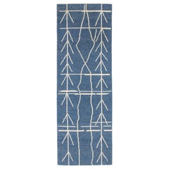 Alfombra Oriental Tulu Turca Anudada a Mano 2'10" x 8'4" #6916