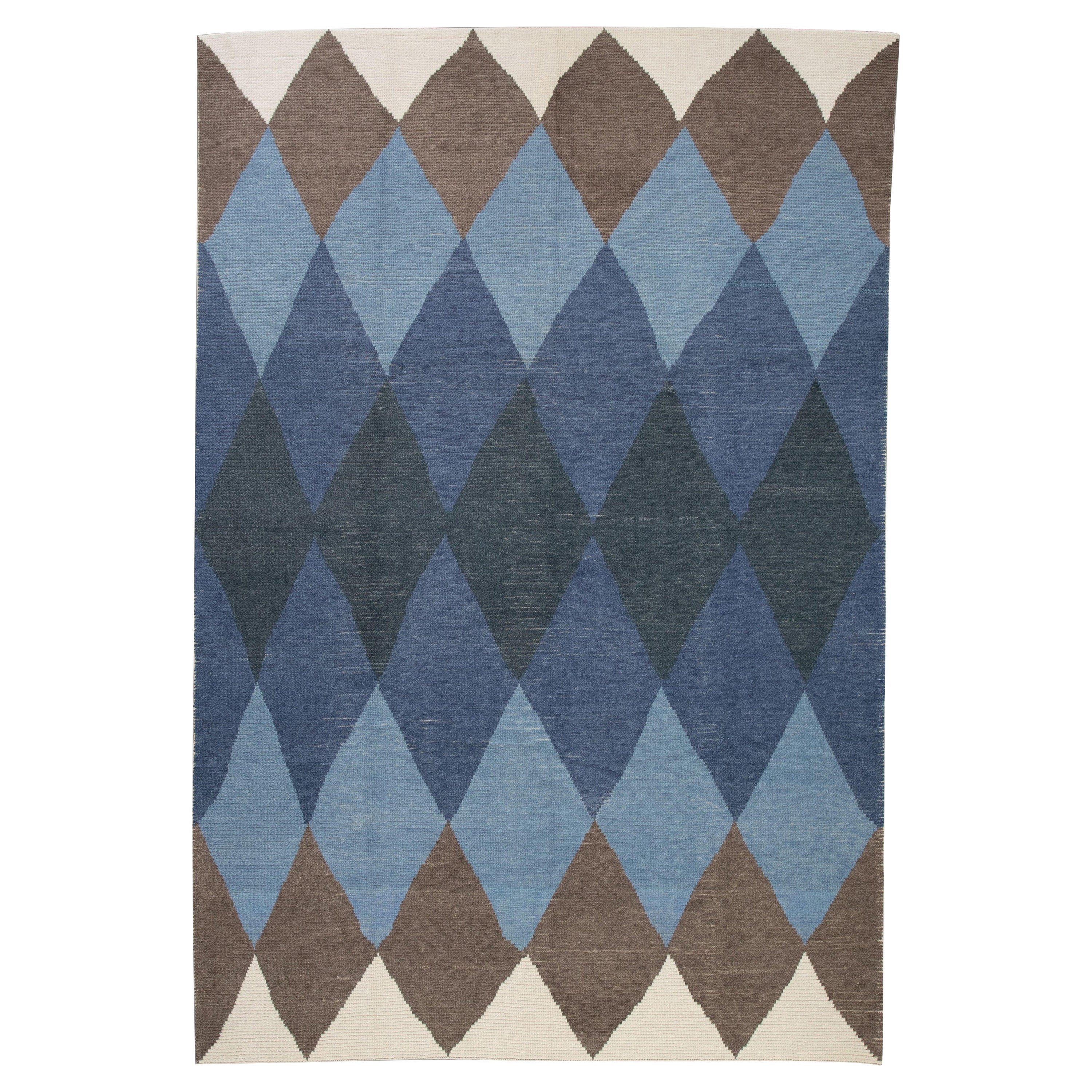 Orientalischer handgeknüpfter türkischer Tulu-Teppich 8'10" x 12'10" #4748