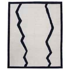 Orientalischer handgeknüpfter türkischer Tulu-Teppich 8'11" x 10'11" #4751