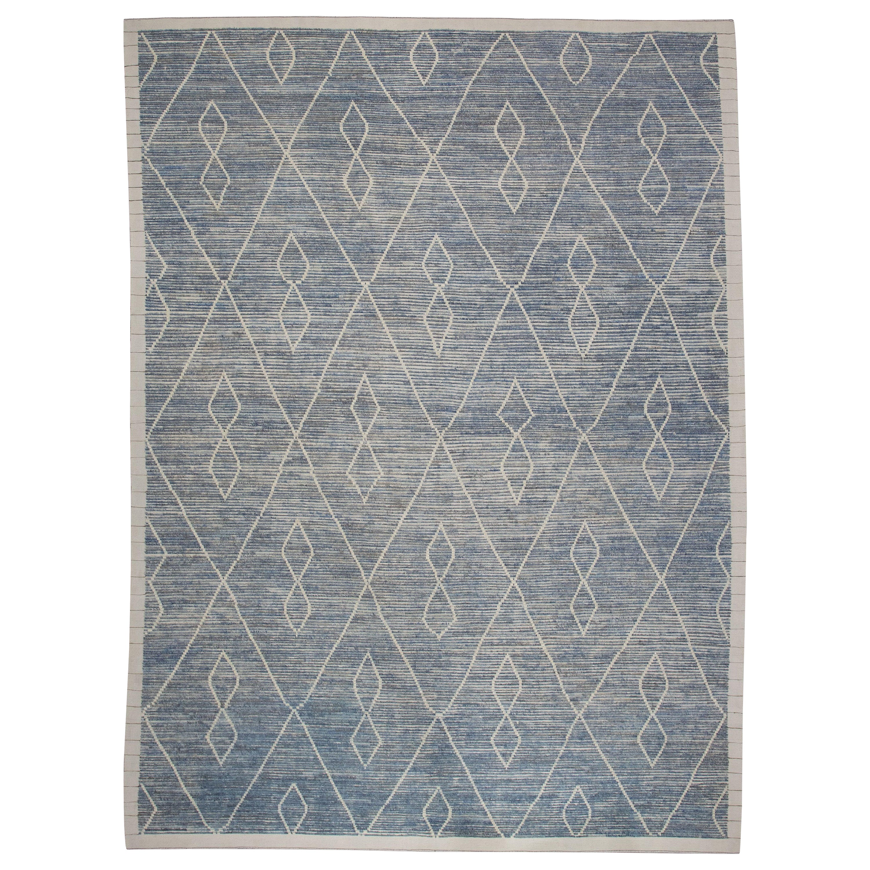 Orientalischer handgeknüpfter türkischer Tulu-Teppich 8'11" x 12'7" #8228
