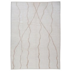 Orientalischer handgeknüpfter türkischer Tulu-Teppich 9'10" x 13'6" #2796