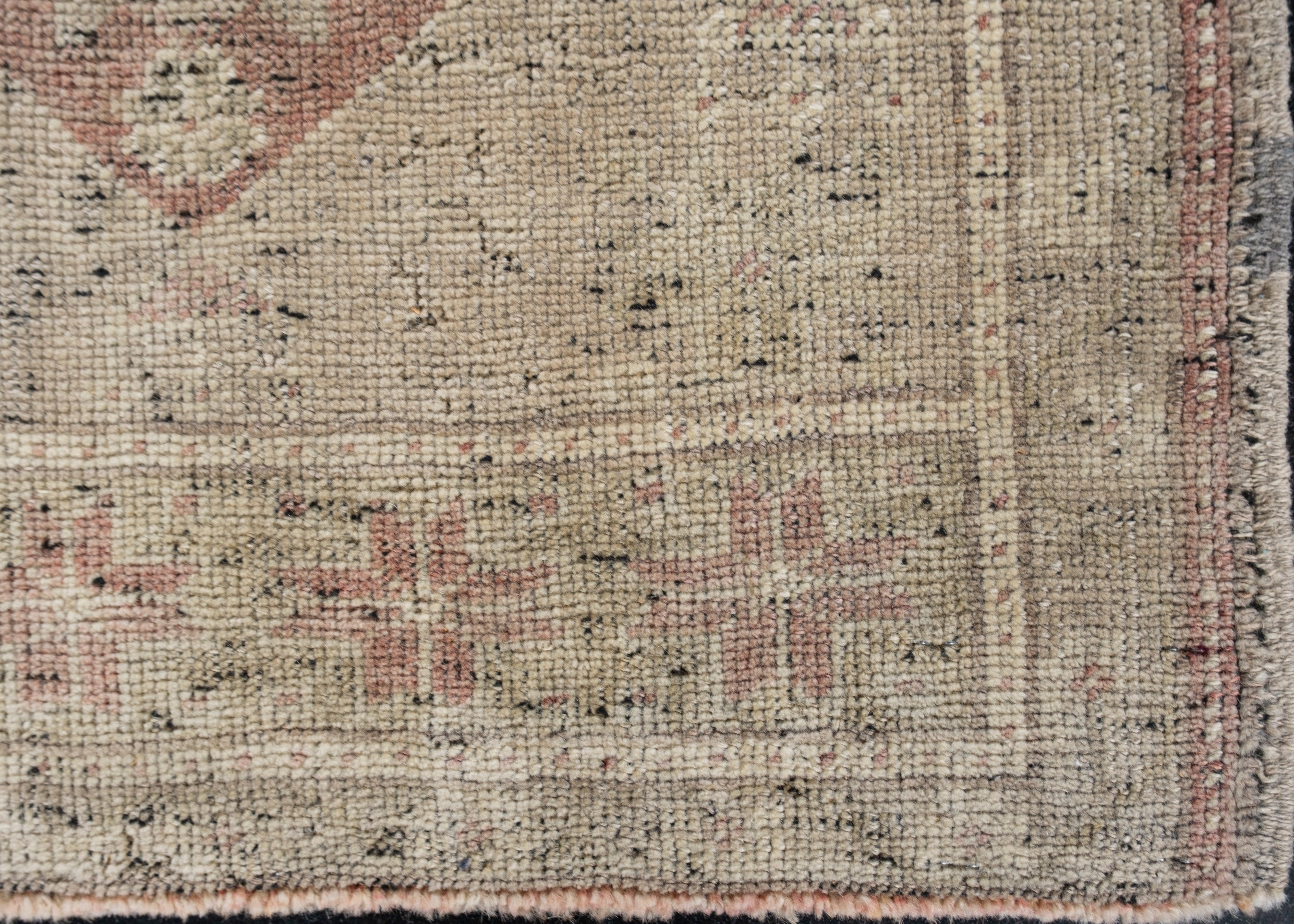 Oushak Rugs Orientale Annodato a Mano Turco Oushak 2'8