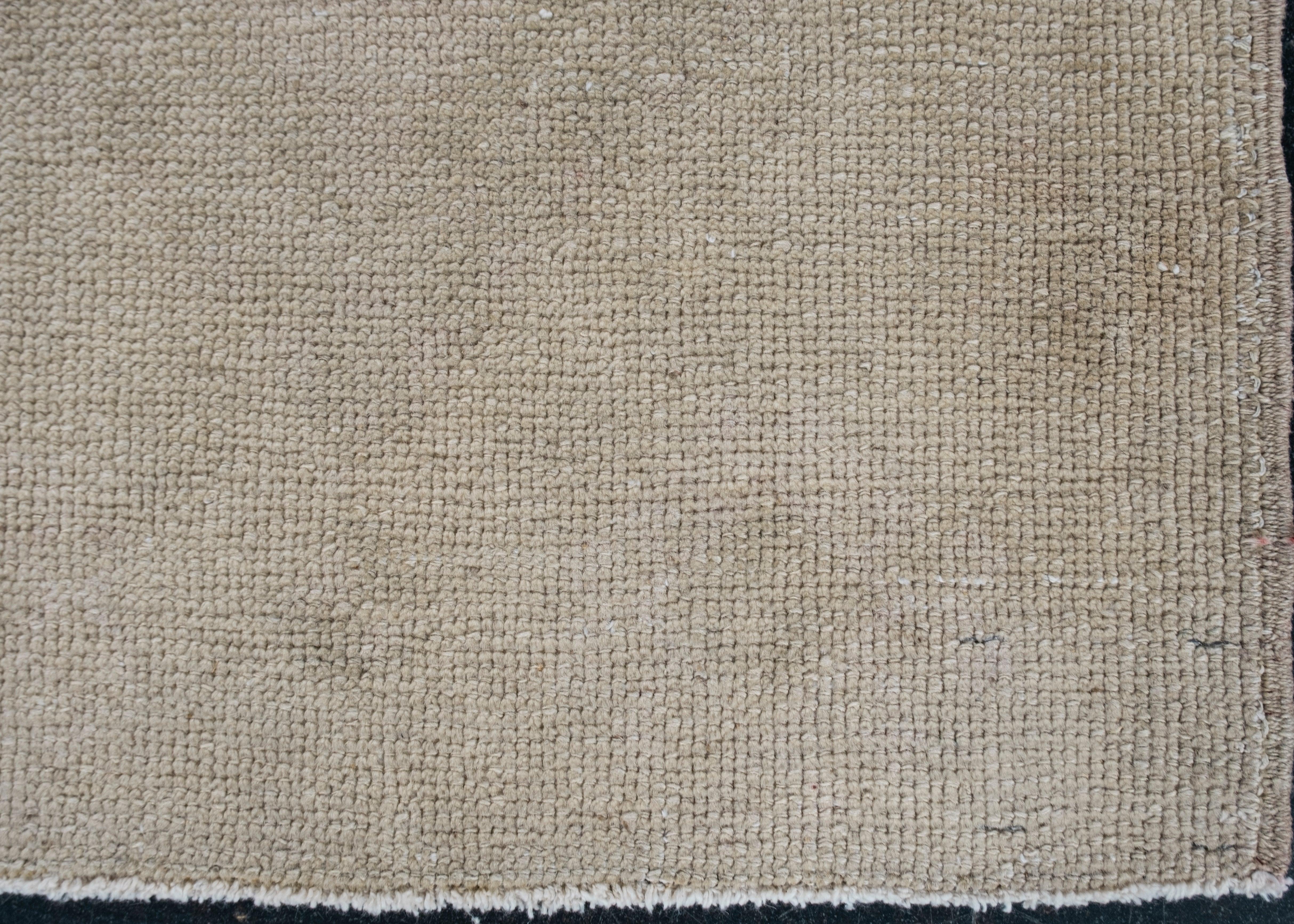 Oushak Rug Oriental Hand Knotted Turkish Oushak 2'10