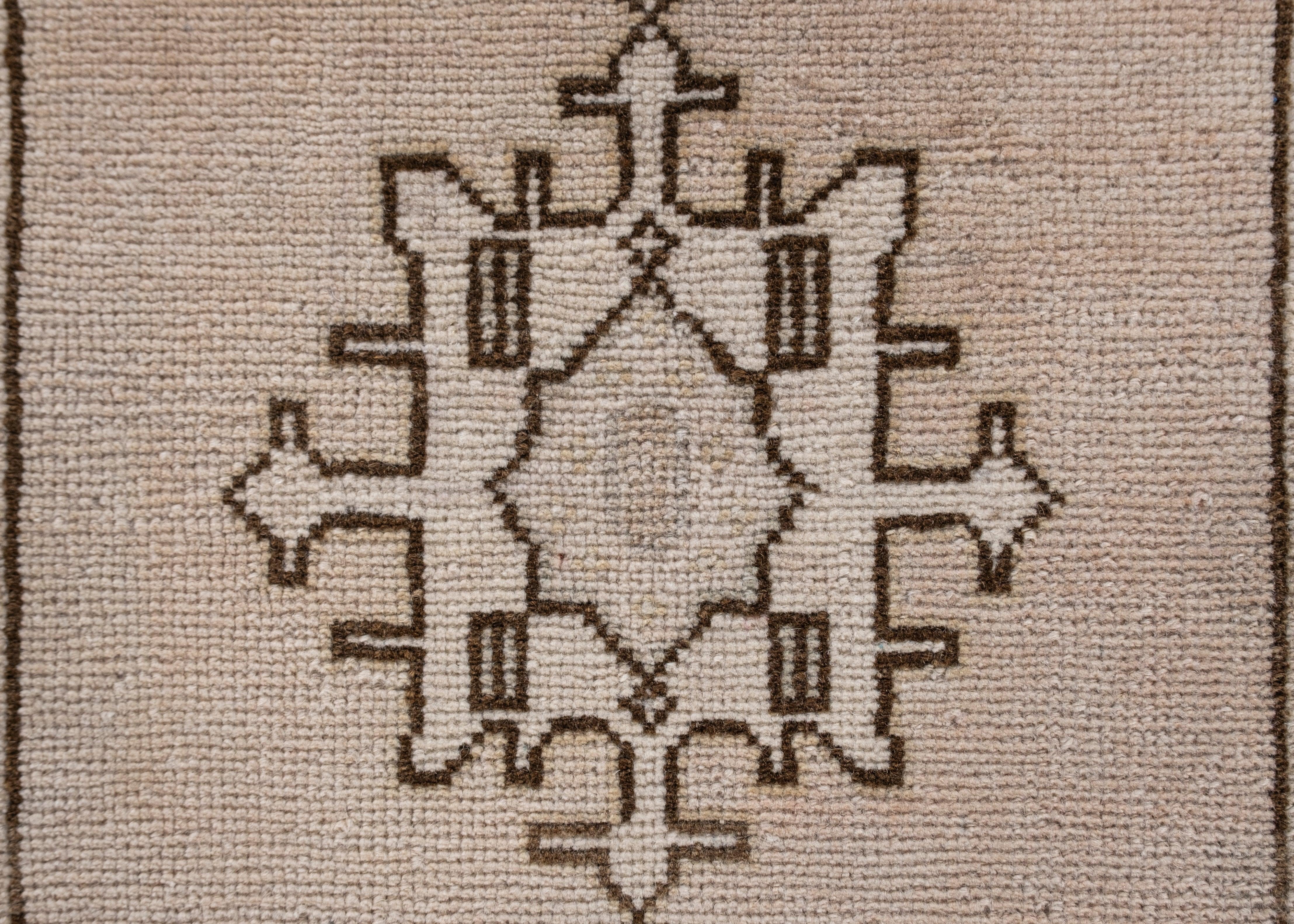 Oushak Rug Oriental Hand Knotted Turkish Oushak 2'11