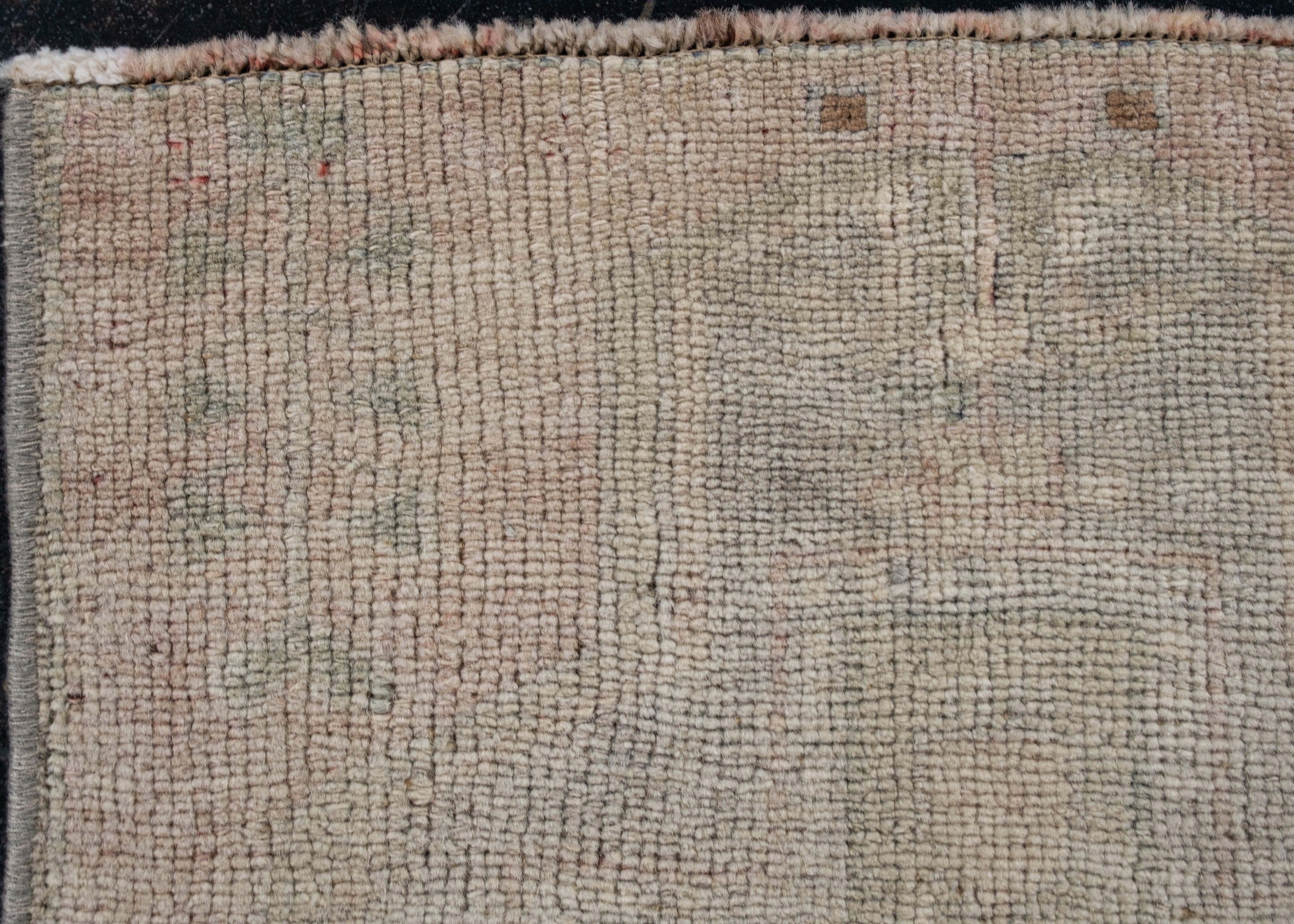 Noué à la main Mini tapis turc vintage noué à la main 1'4