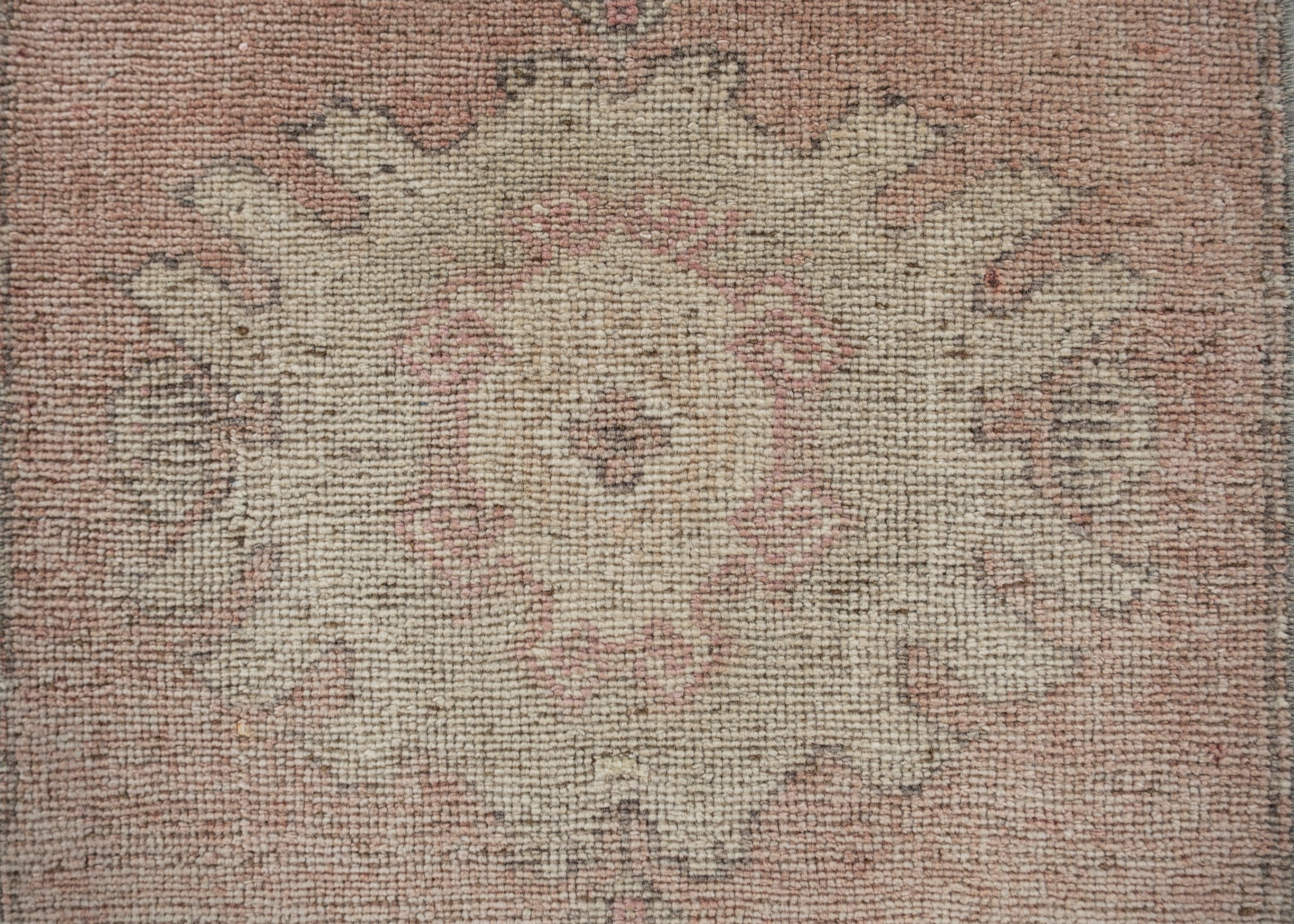 Oushak Rug Oriental Hand Knotted Turkish Oushak 8'3