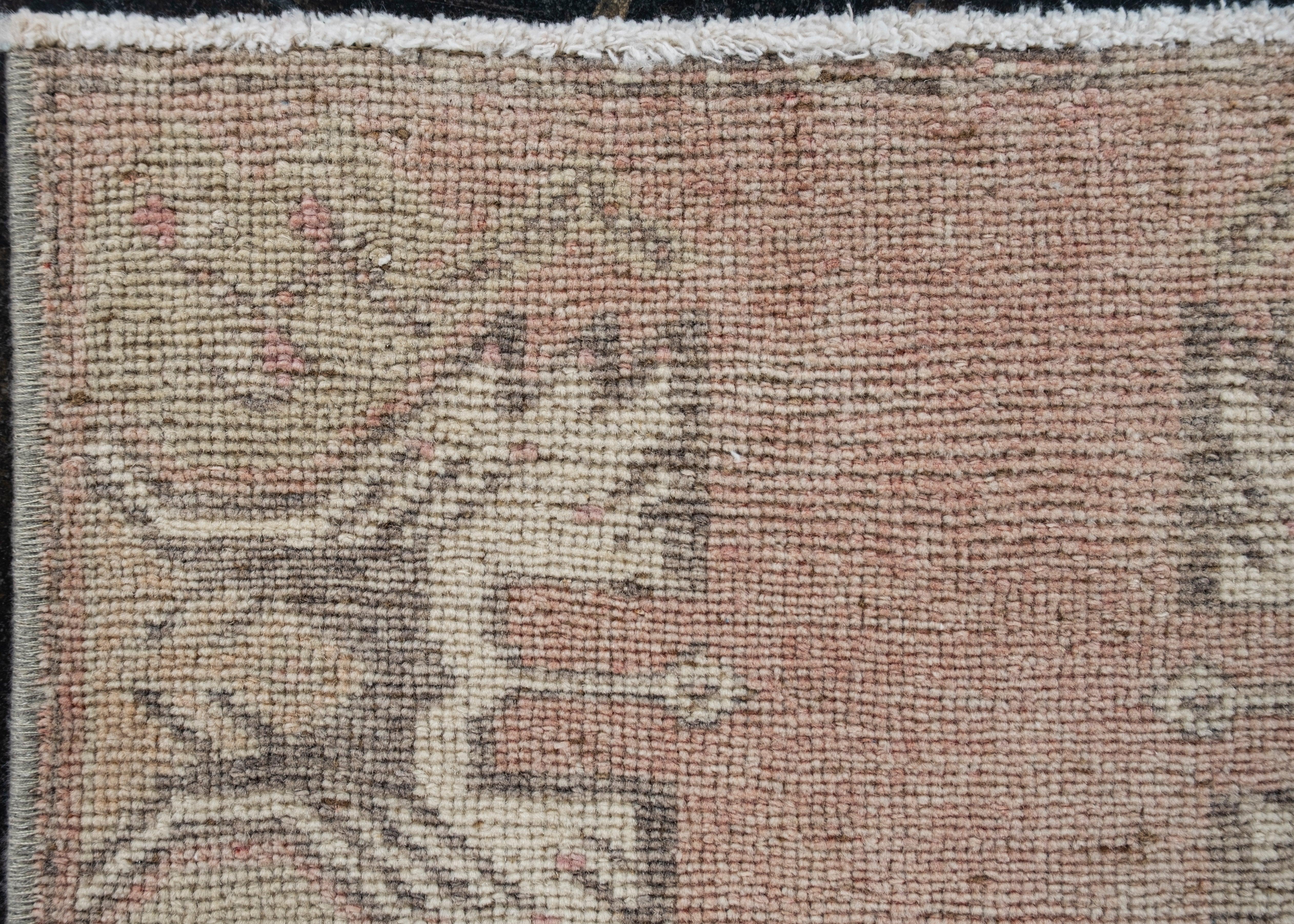Orientalischer handgeknüpfter türkischer Vintage-Miniteppich 1'5
