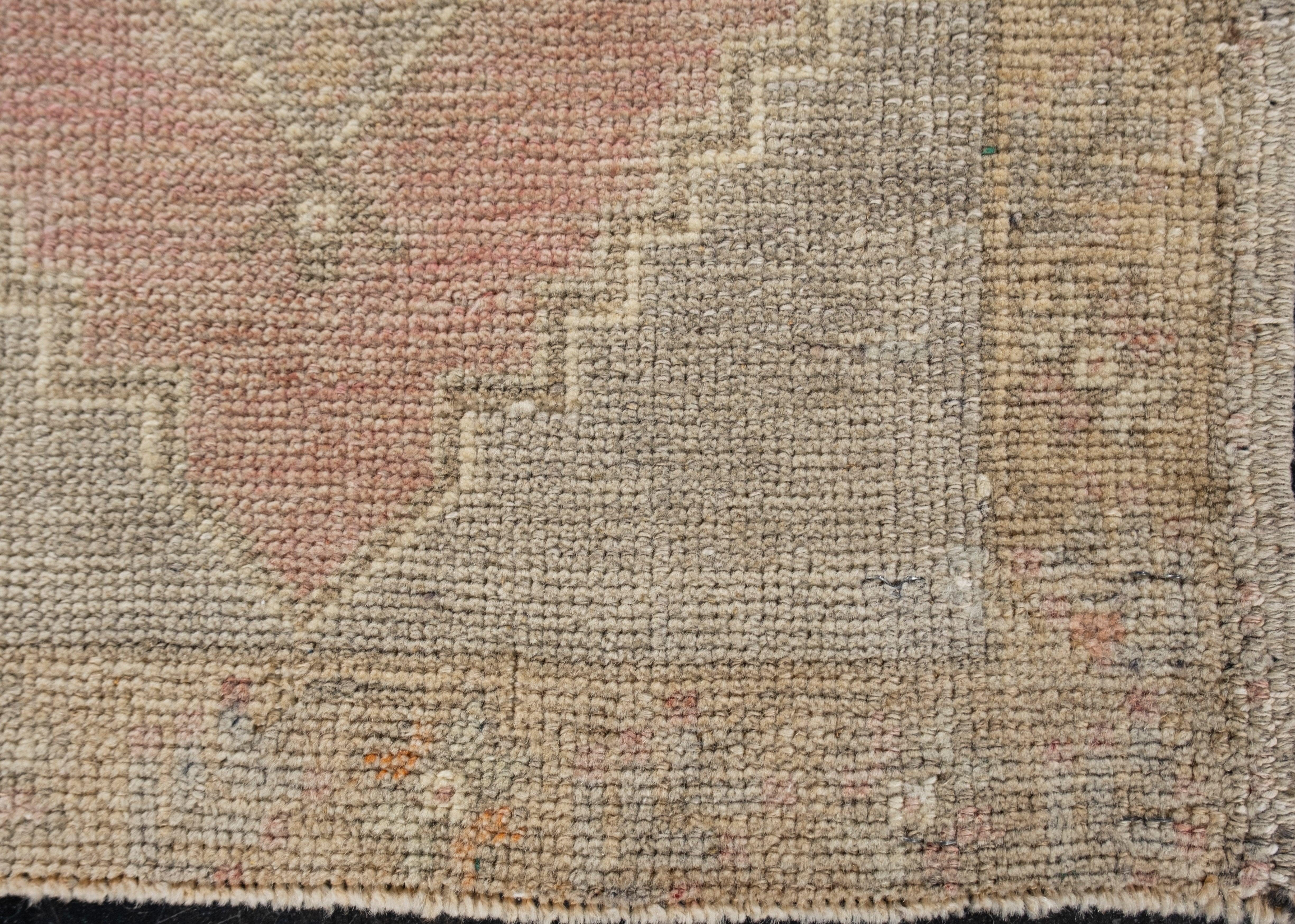 Oushak Rug Oriental Hand Knotted Turkish Oushak 10'4