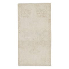 Oriental Hand Knotted Vintage Turkish Mini Rug 1'6" x 2'10" #8830