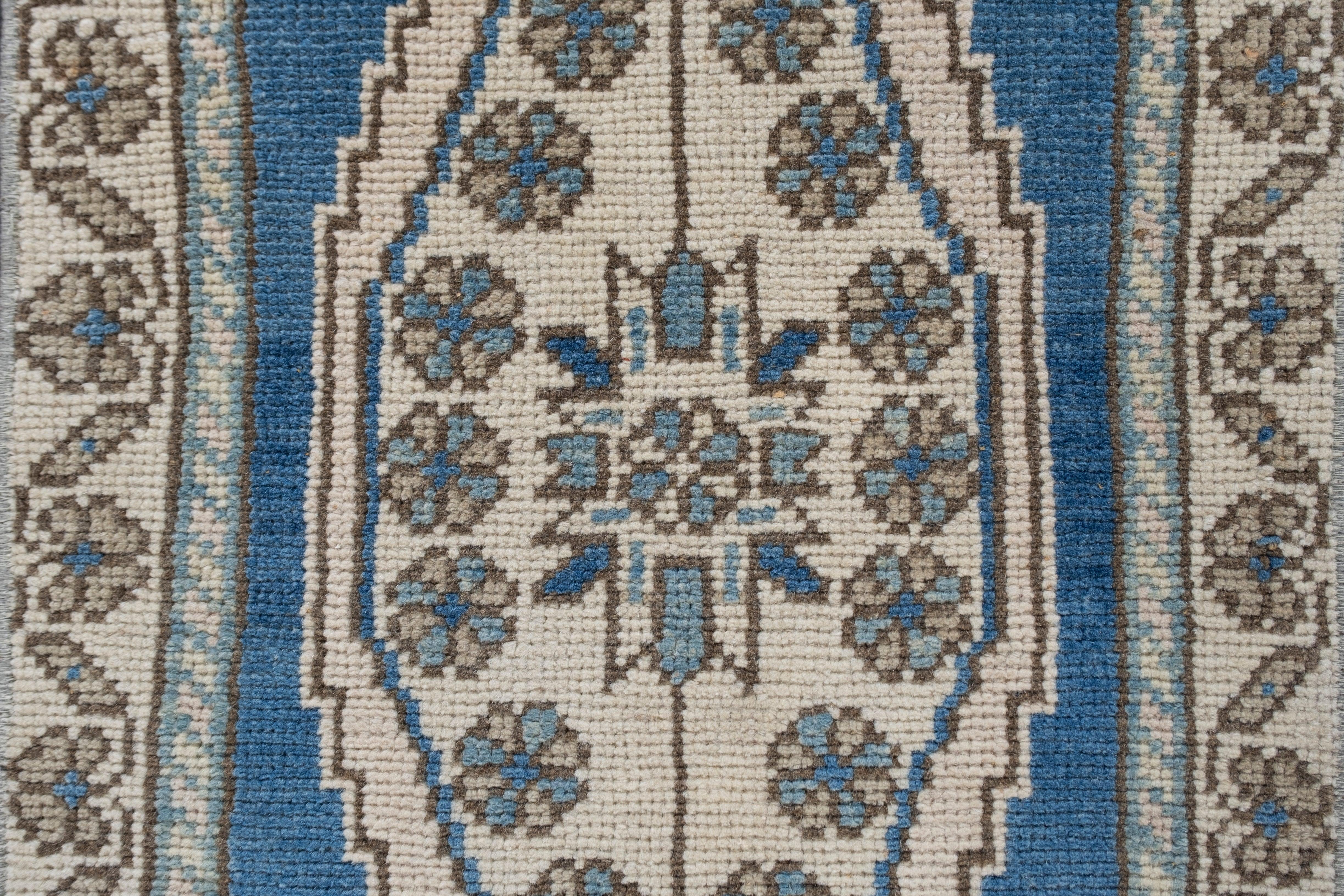 Oushak Rug Oriental Hand Knotted Turkish Oushak 2'9