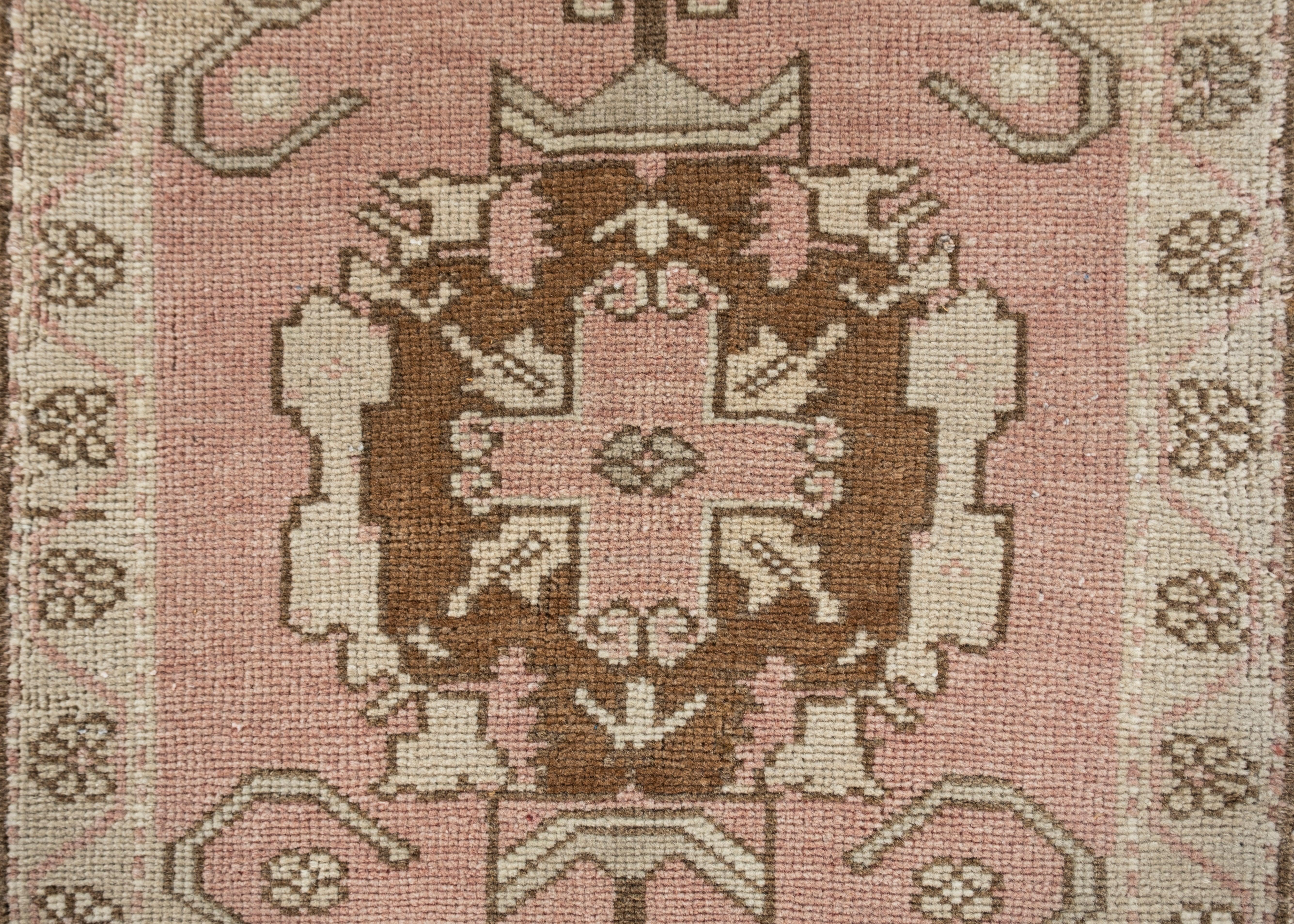 Oushak Rug Oriental Hand Knotted Turkish Oushak 2'10