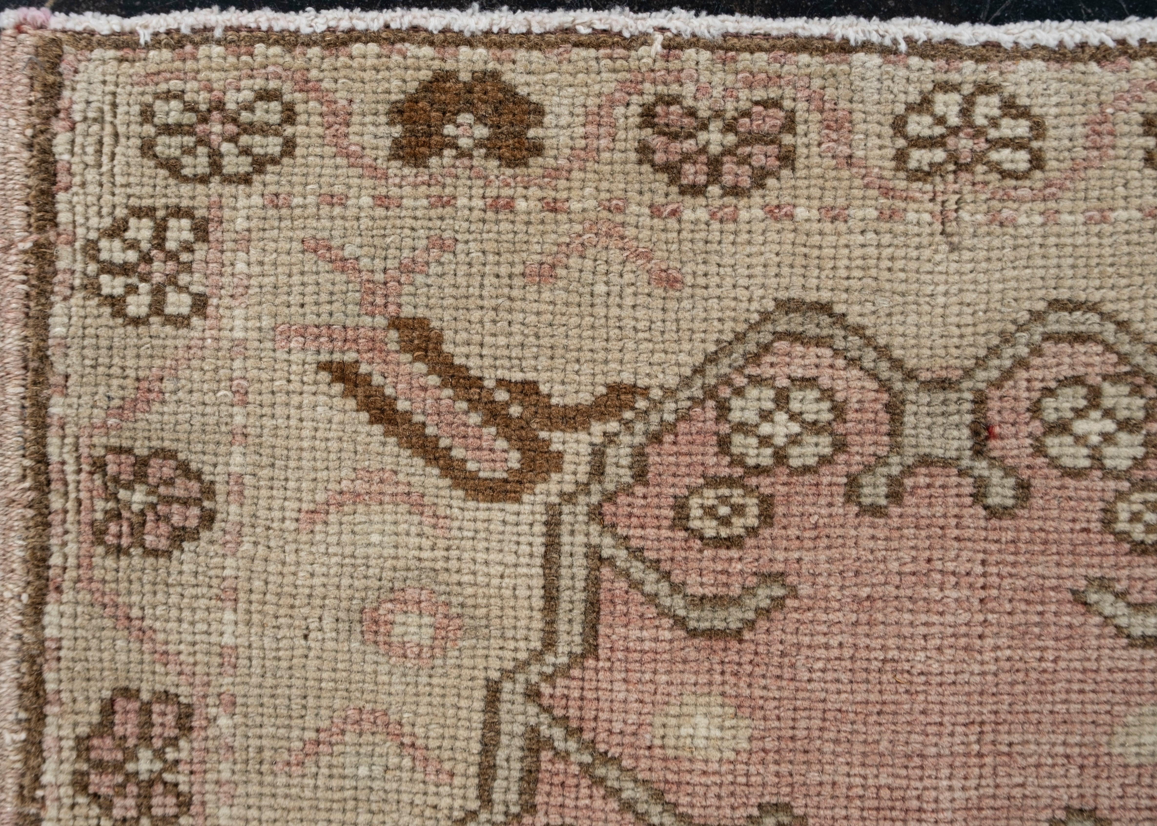 Orientalischer handgeknüpfter türkischer Mini-Teppich 1'7