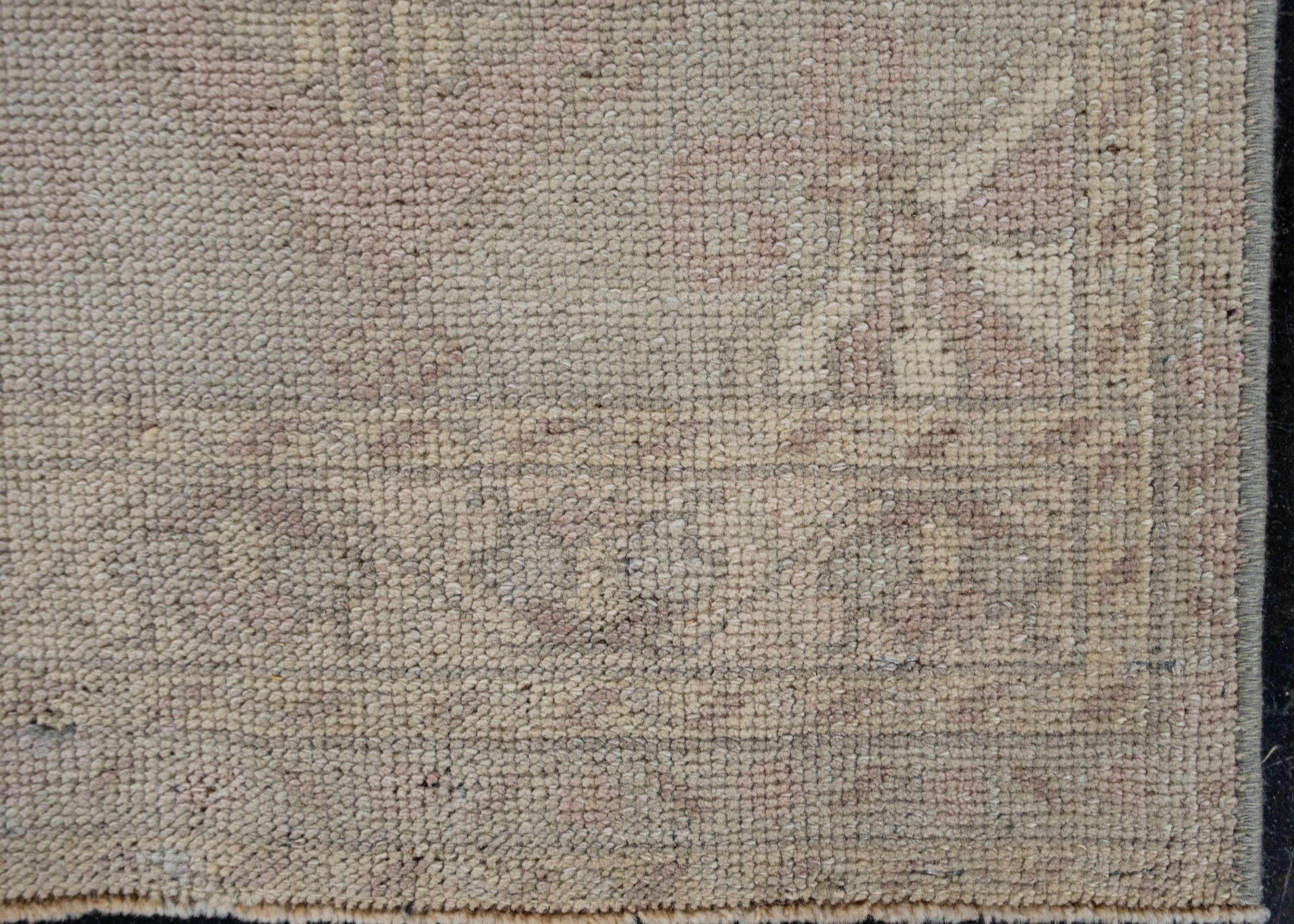 Oushak Rug Oriental Hand Knotted Turkish Oushak 7'11