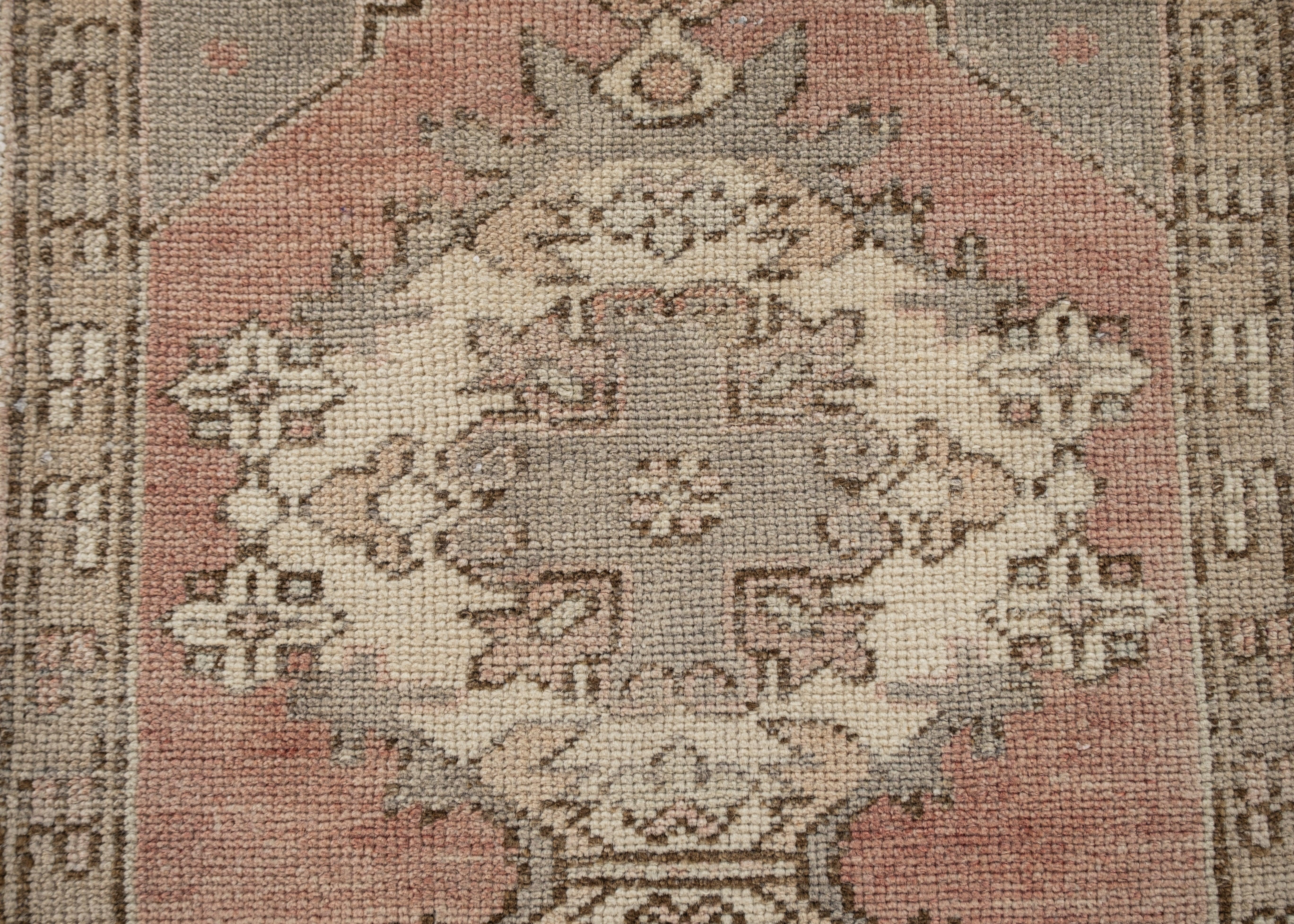 Oushak Rug Oriental Hand Knotted Turkish Oushak 7'11