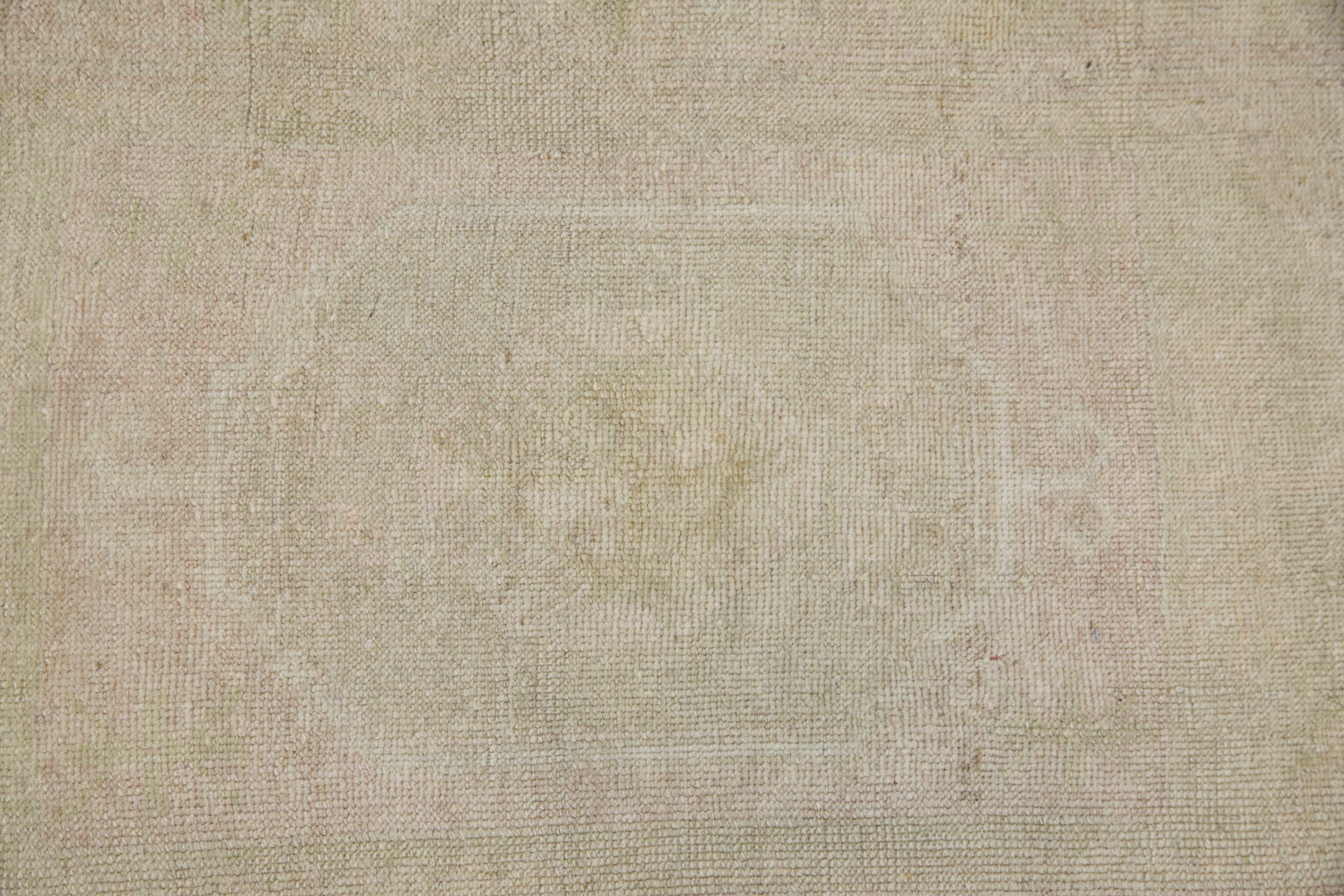 Oriental Hand Knotted Vintage Turkish Mini Rug 1'8