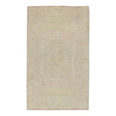 Orientalischer handgeknüpfter türkischer Vintage-Miniteppich 1'8" x 2'10" #8276