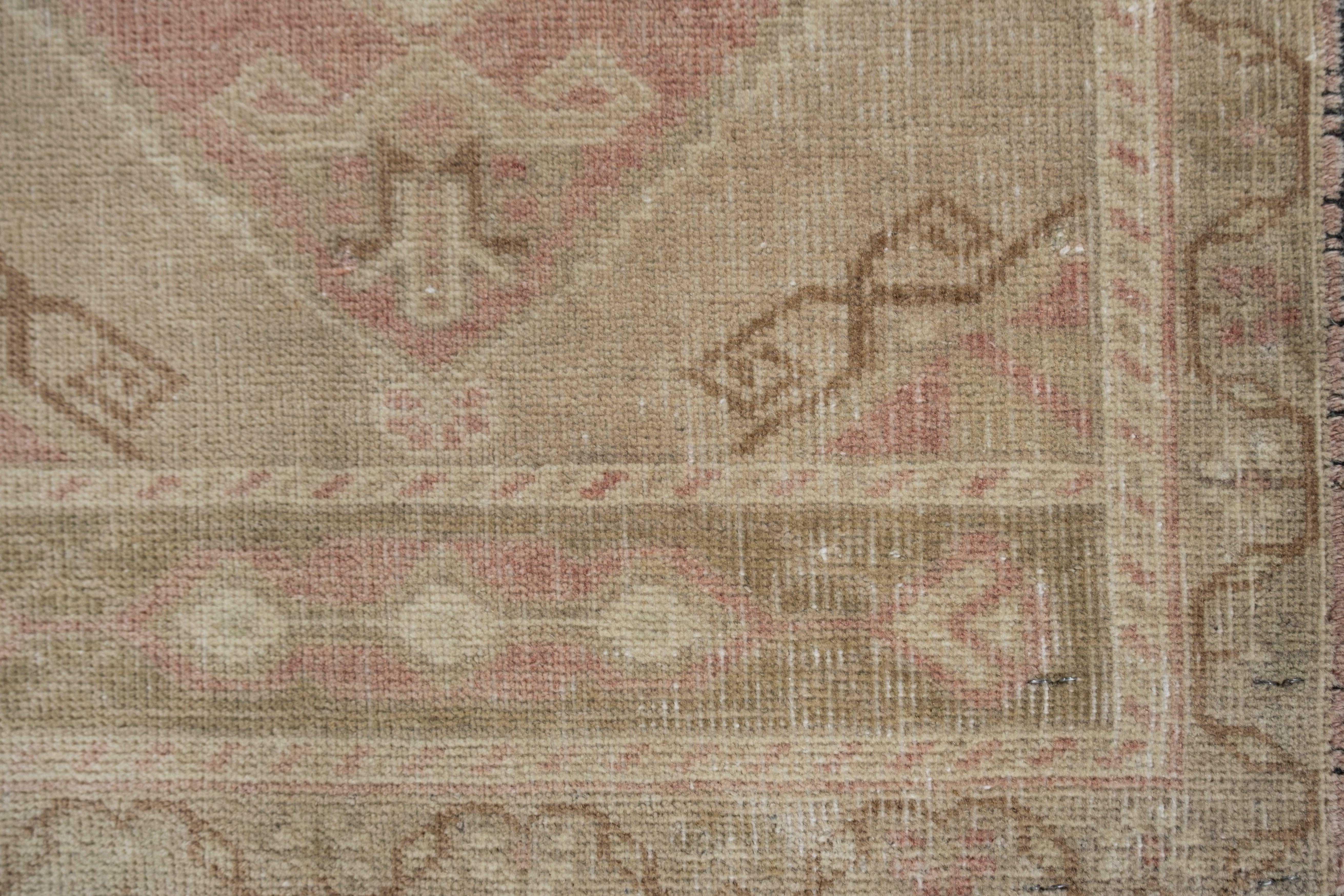 Orientalischer handgeknüpfter türkischer Vintage-Miniteppich 1'8