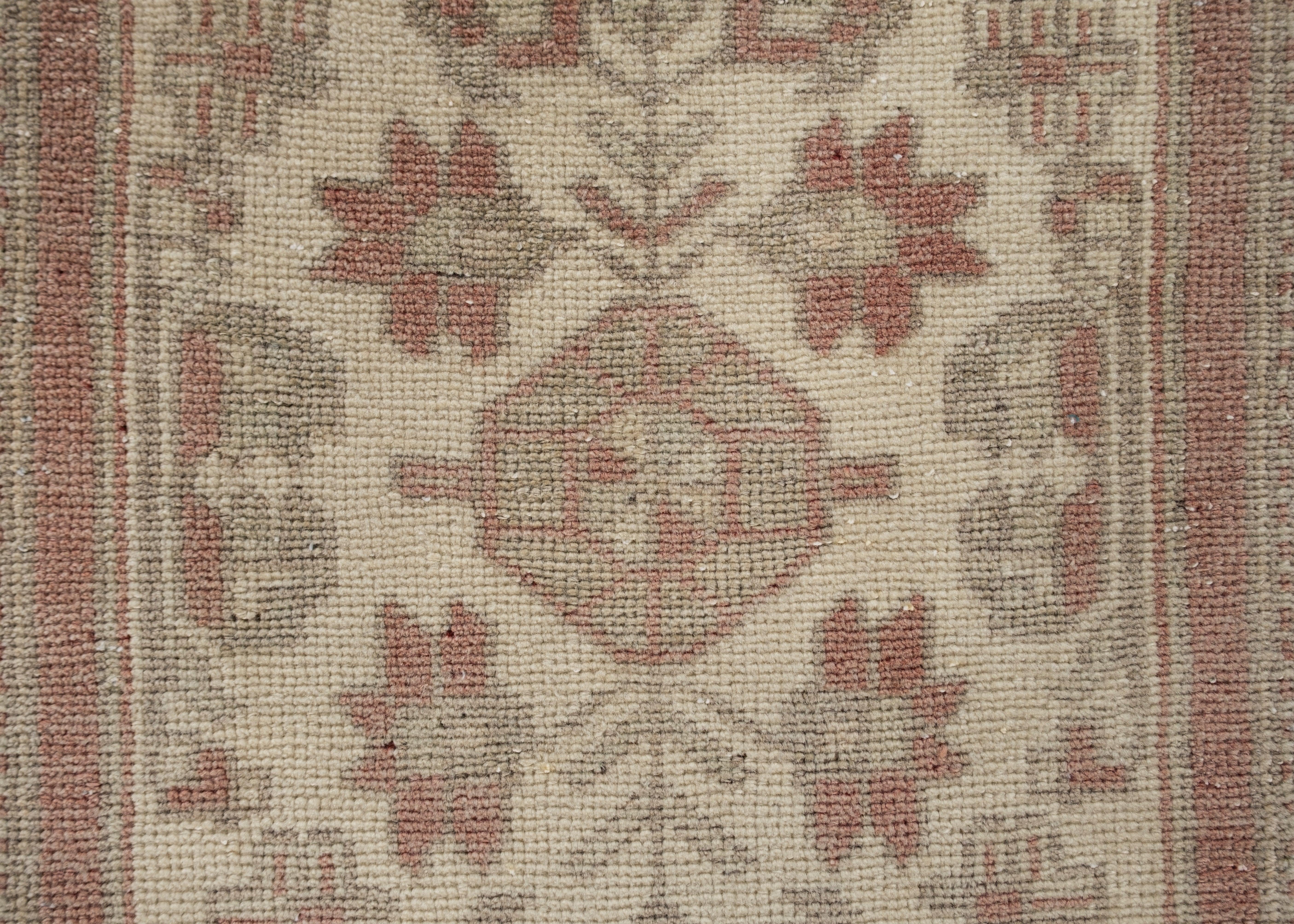 Noué à la main Mini tapis turc vintage noué à la main 1'8