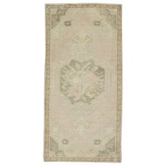 Oriental Hand Knotted Vintage Turkish Mini Rug 1
8" x 3
5" #8408